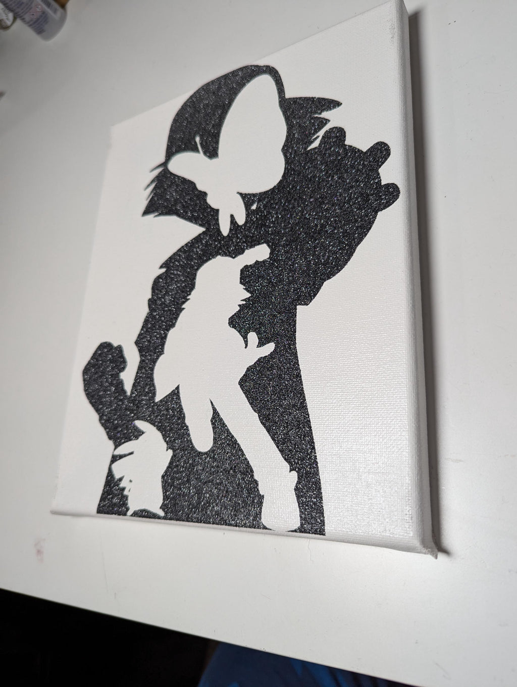 Pokemon Anime Ash inspired 8x10 canvas painting