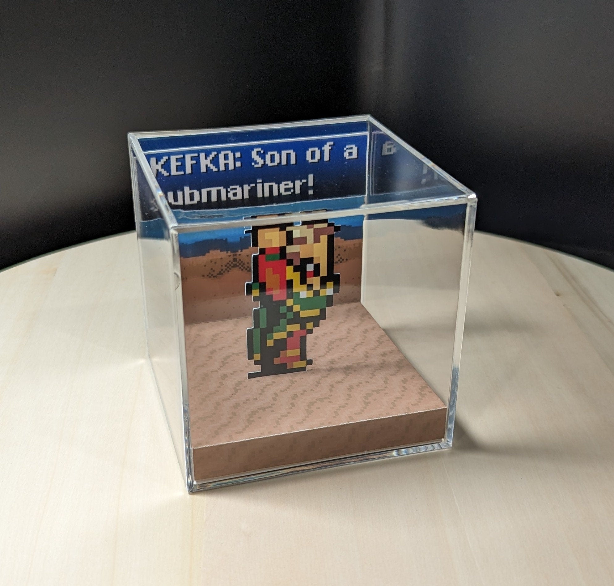 Final Fantasy VI Diorama Cube: Kefka - Son of a Submariner