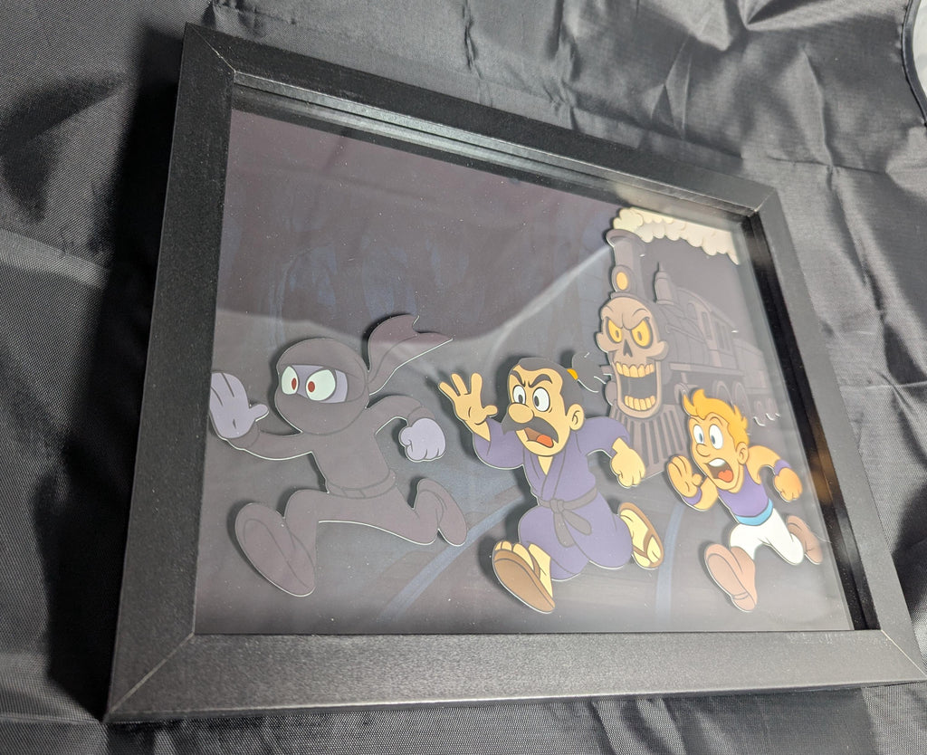 Final Fantasy VI Phantom Train Tooney Lunes 8x10 Shadow Box