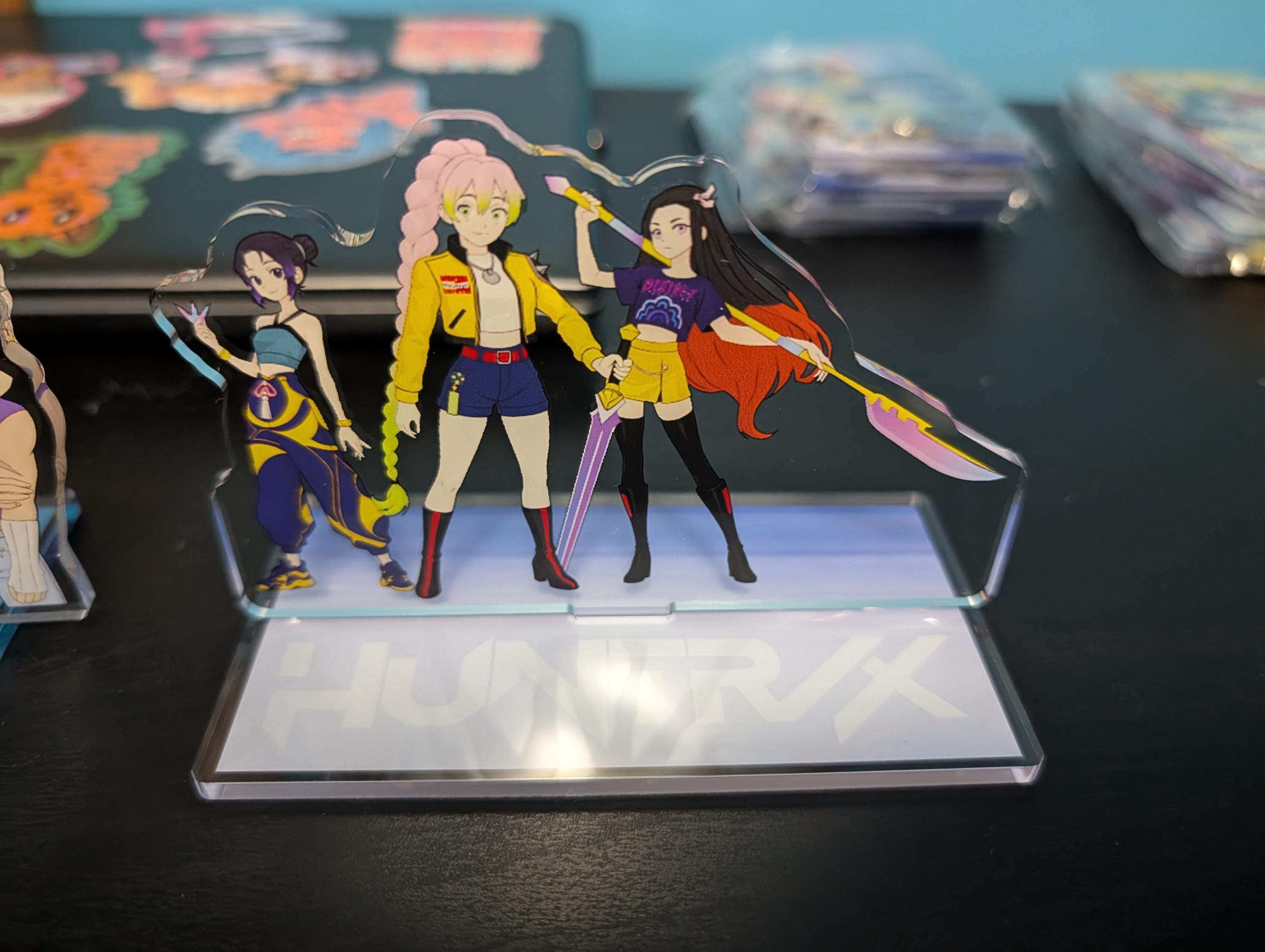 K-Pop Demon Hunters x Demon Slayer Inspired Acrylic Standee(s)