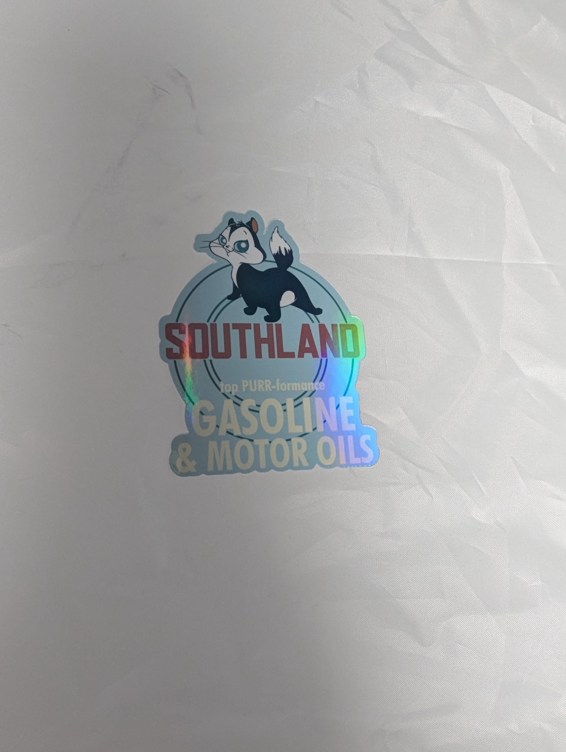 Pop Culture Mascot Sticker Set: Gas, Oil, Car Wash (6 Stickers)