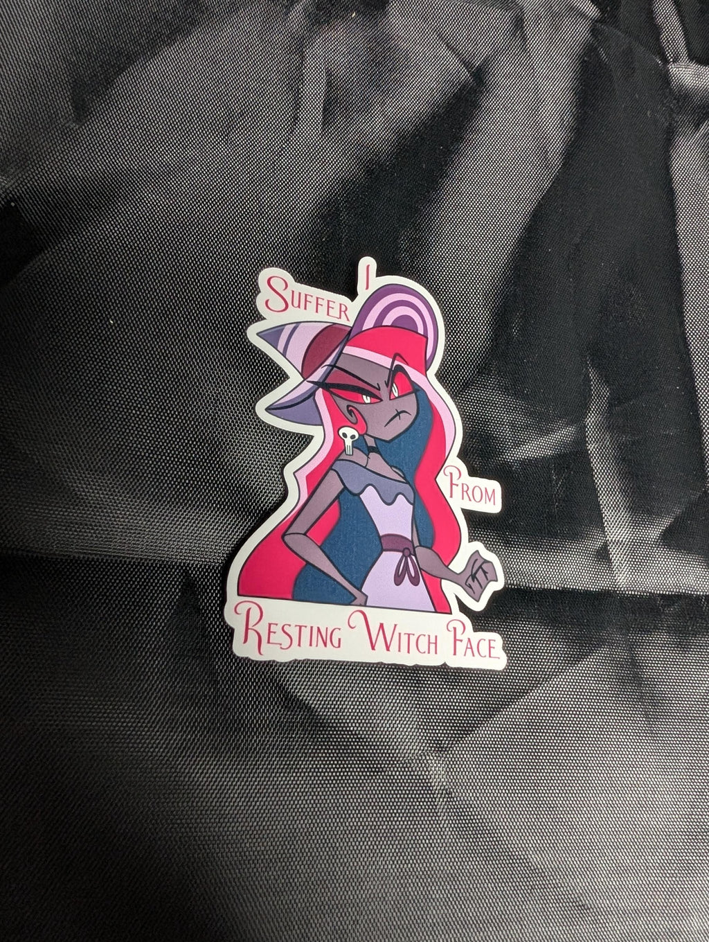 Hazbin Hotel inspired Pun Sticker Set