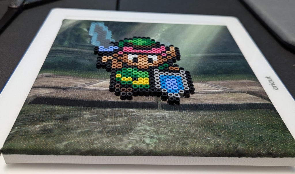 A Link to the Past inspired Perler Canvas