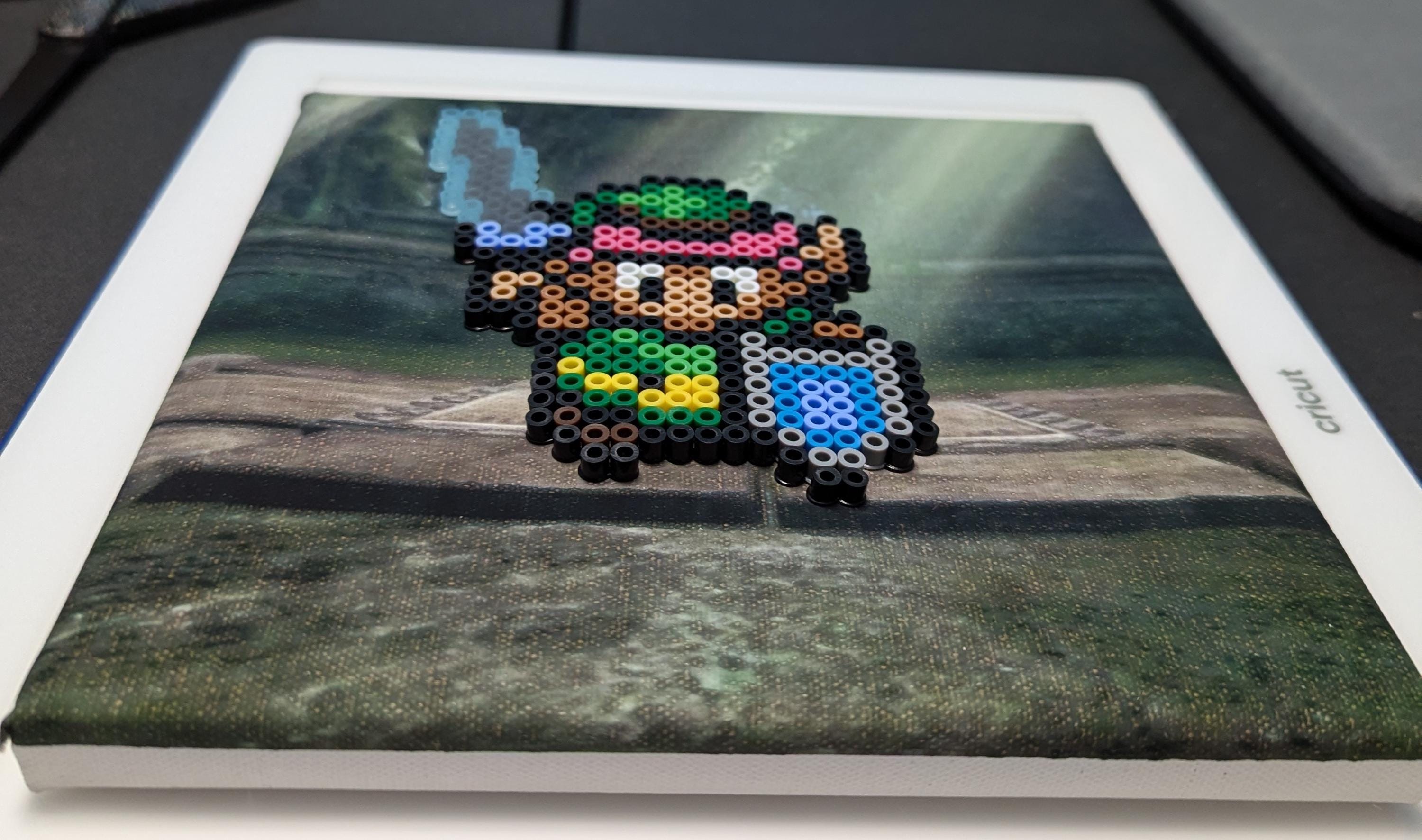 A Link to the Past inspired Perler Canvas