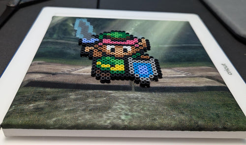 A Link to the Past inspired Perler Canvas