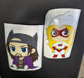 Bluntman and Chronic Chibi inspired decals for car, truck, and suvs