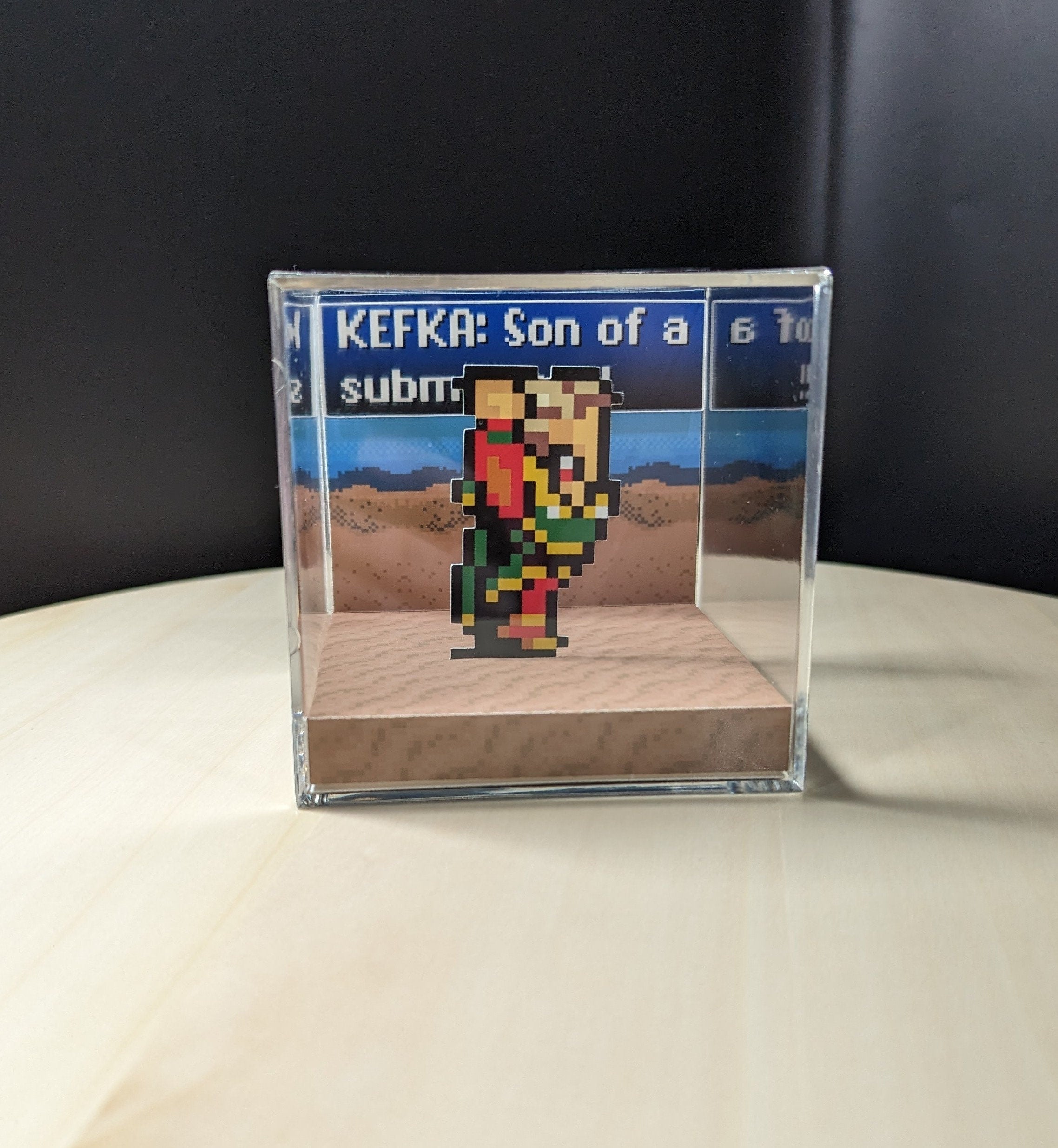 Final Fantasy VI Diorama Cube: Kefka - Son of a Submariner