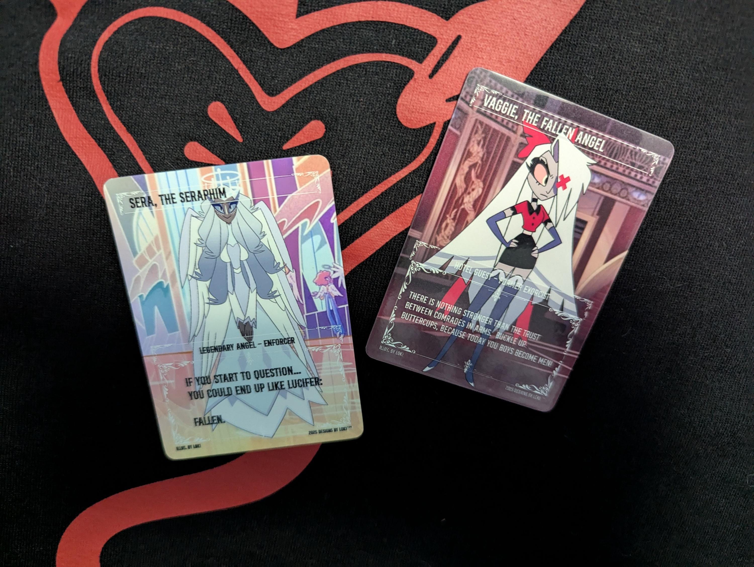 Demonix Trading Cards Series 1 inspired by Hazbin Hotel