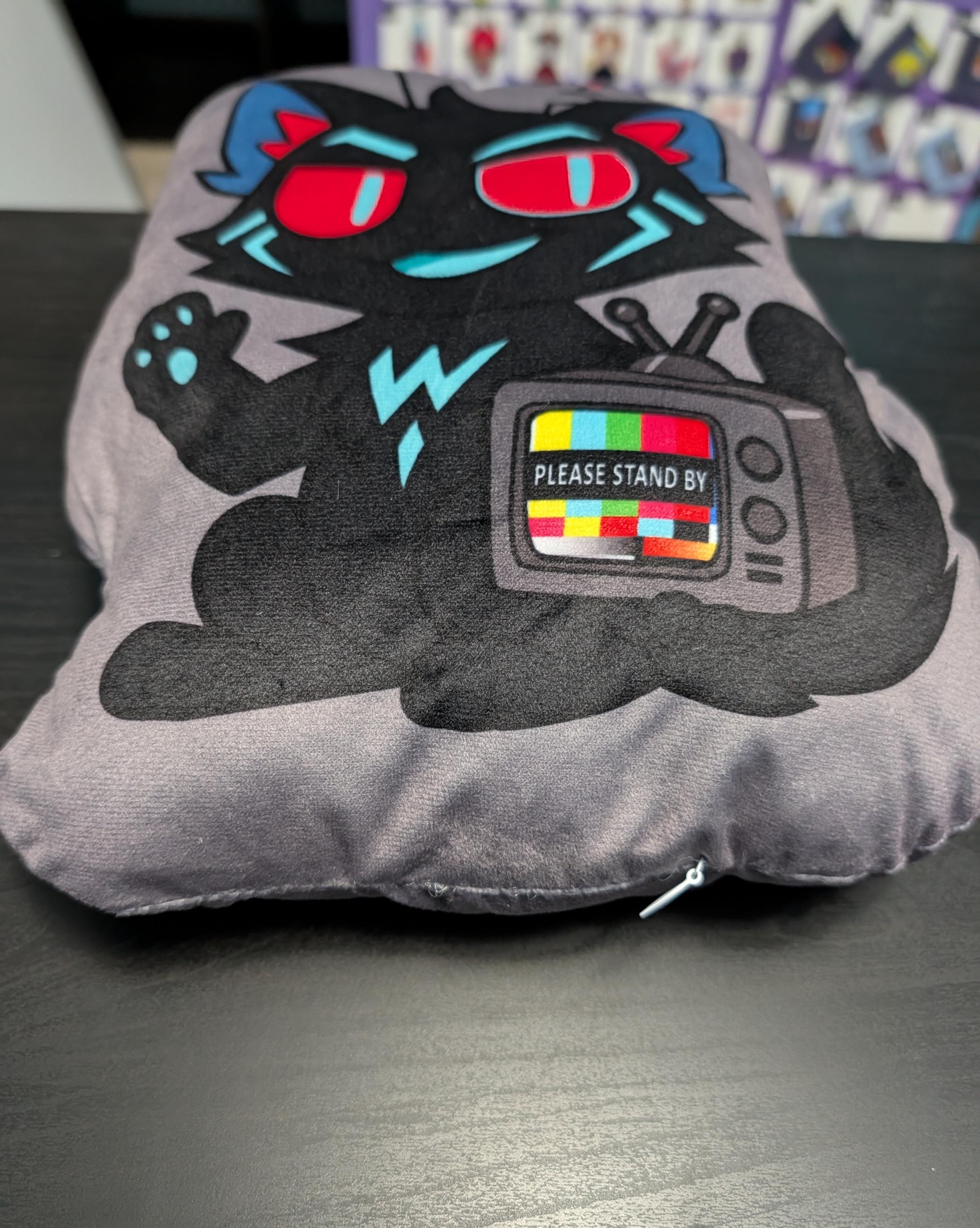 12 Inch Neko Television Demon pillow