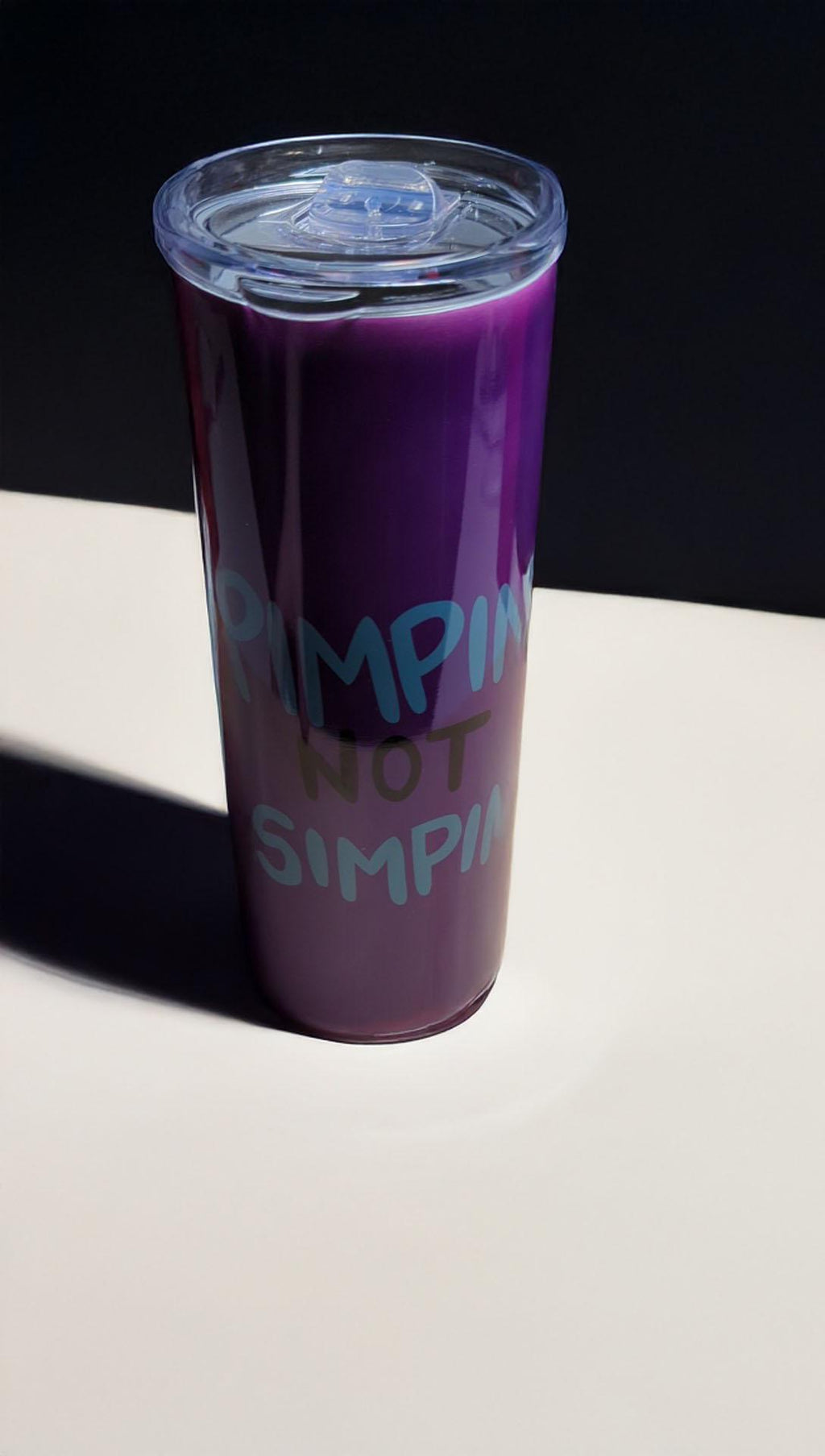 Pimpin Not Simpin Hazbin Hotel Inspired Tumbler