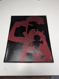 Pokemon Red inspired 8x10 canvas painting