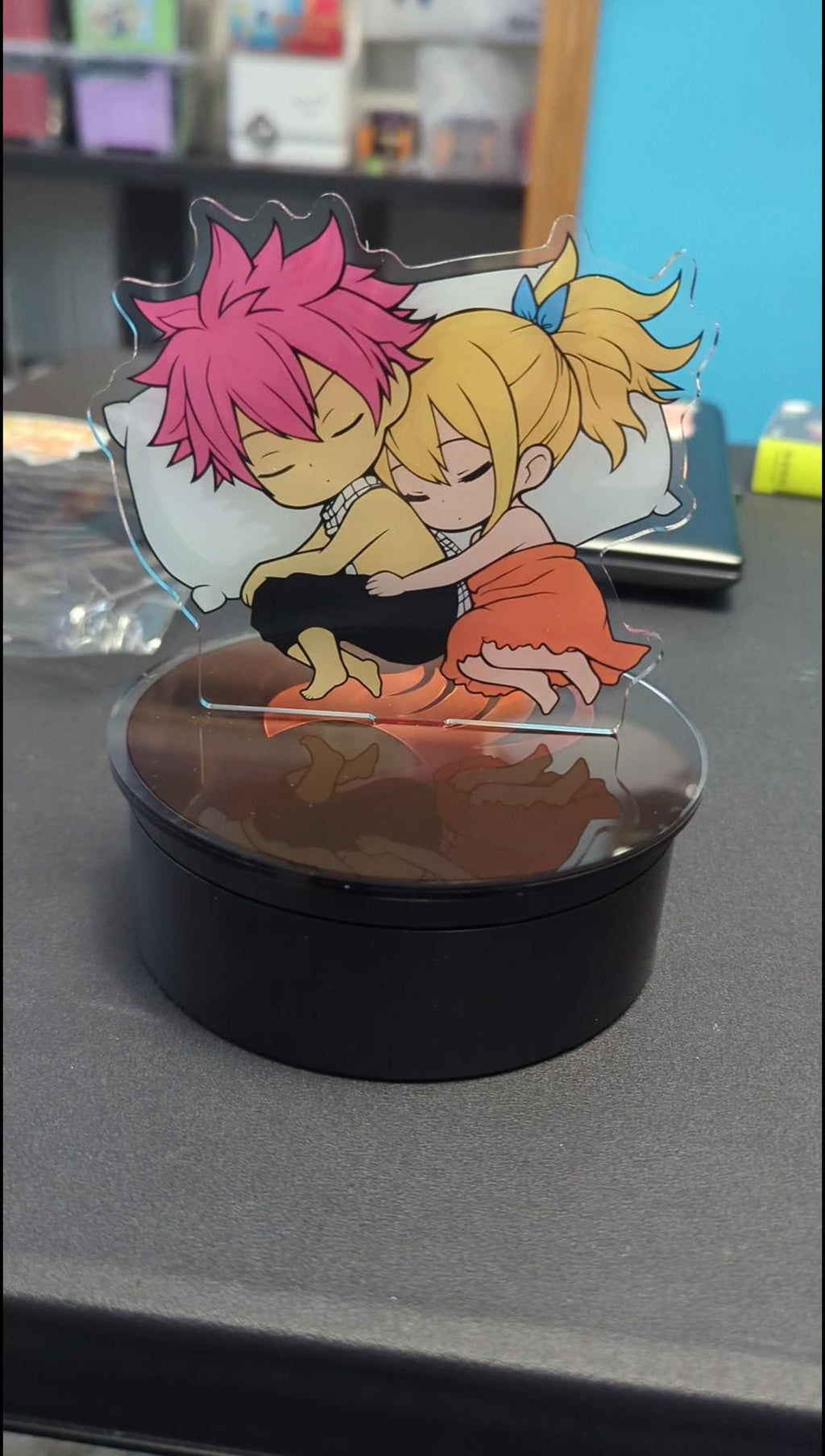 Natsu x Lucy Fairy Tail Inspired Acrylic Standee