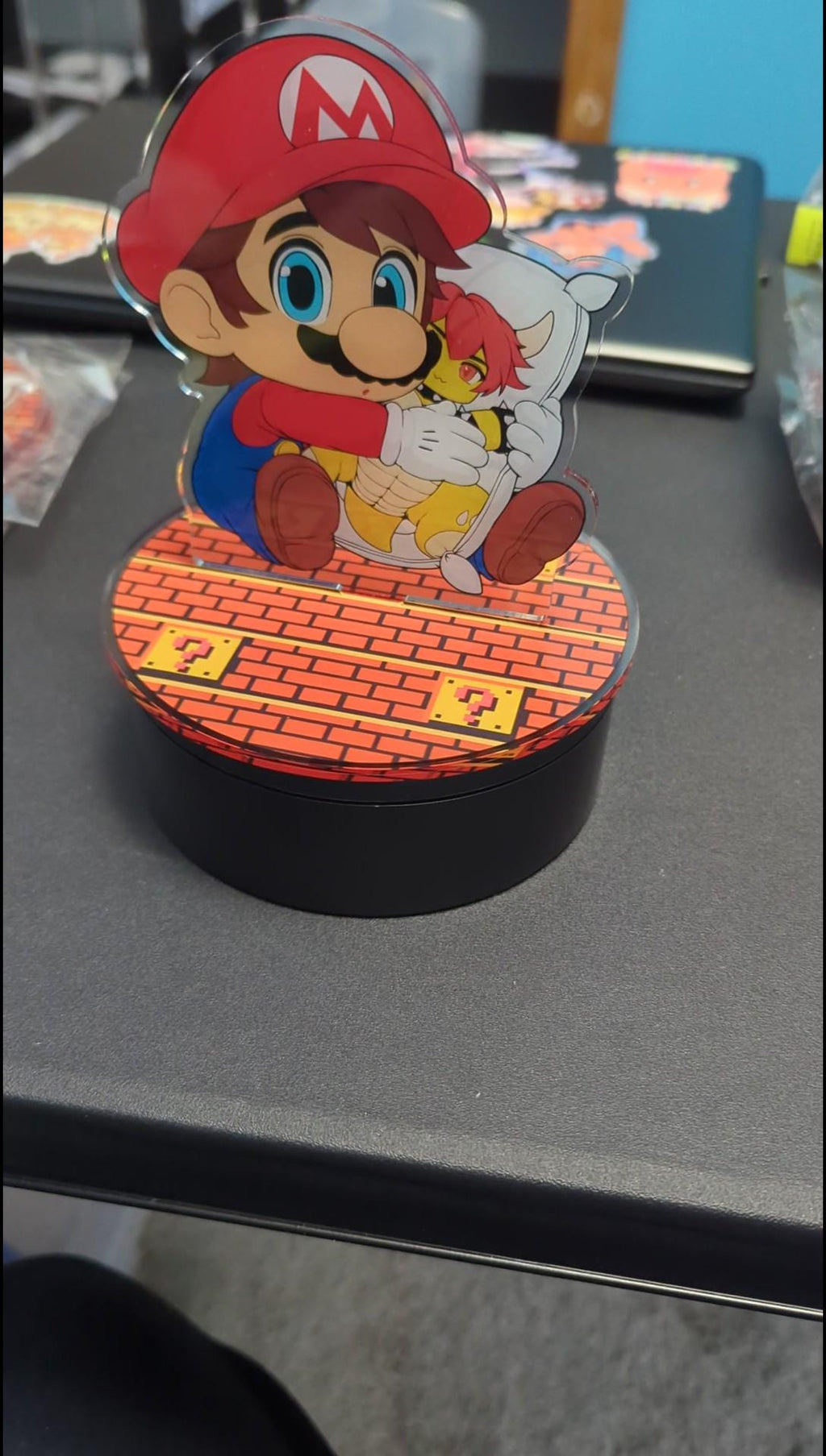 Mario x Dakimakura Double Sided Acrylic Standee