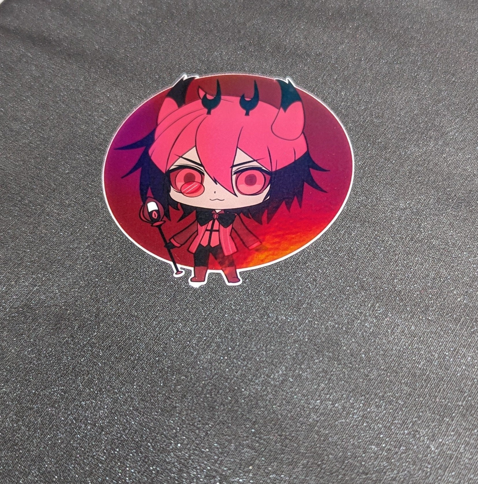 Hazbin Hotel inspired chibi sticker Set Version 1