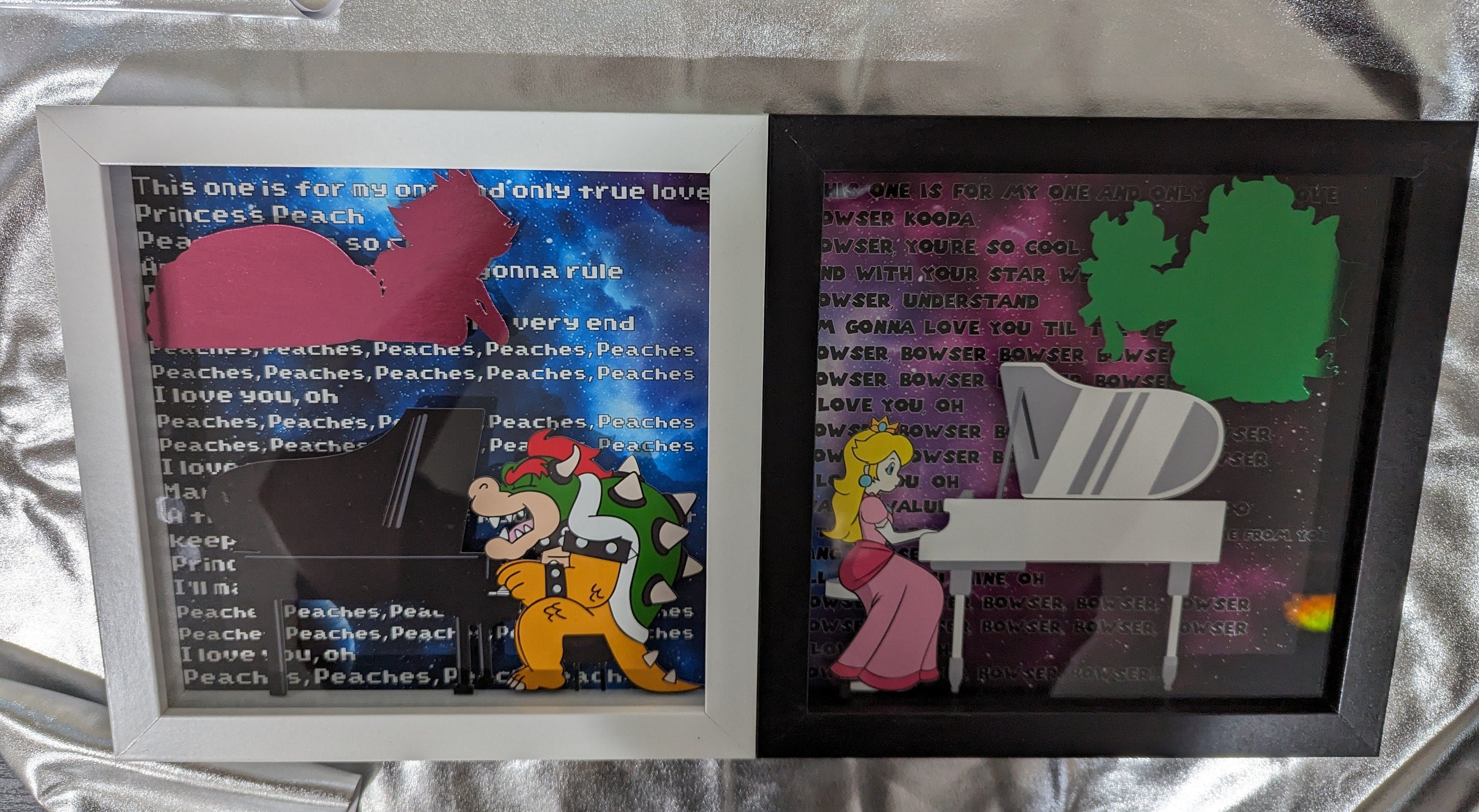 Peaches Inspired Shadow Box