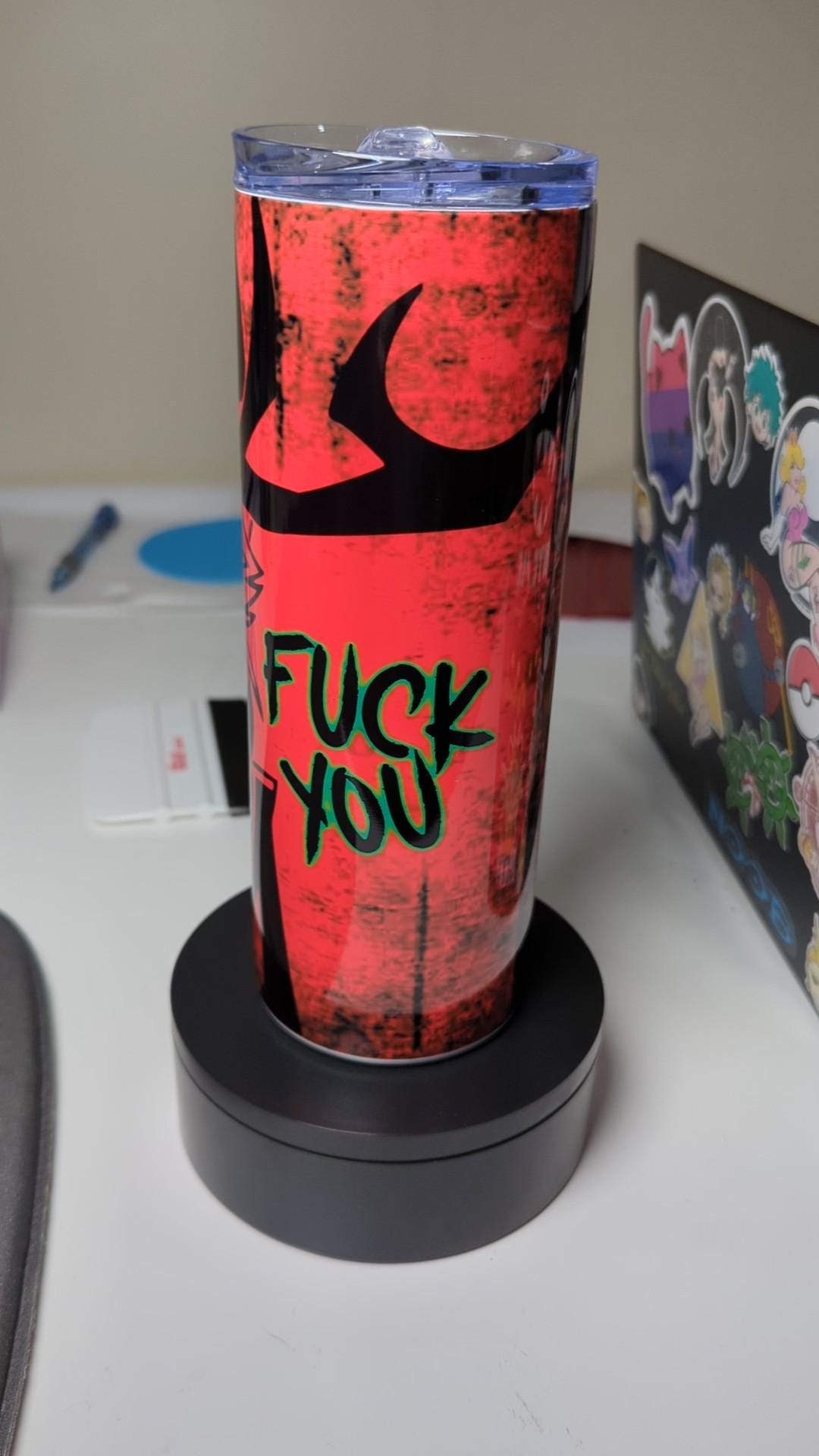 Hazbin Hotel Alastor Fuck You Inspired Tumbler