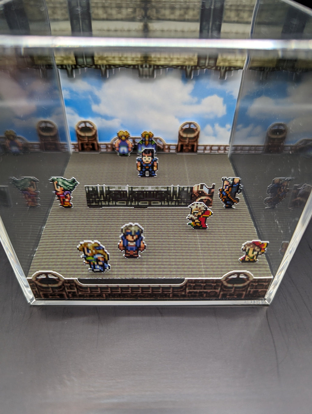Airship Blackjack Diorama Cube