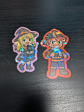 Fairy Tail Inspired Halloween Party Stickers
