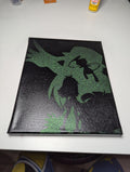 Pokemon Green inspired 8x10 canvas painting
