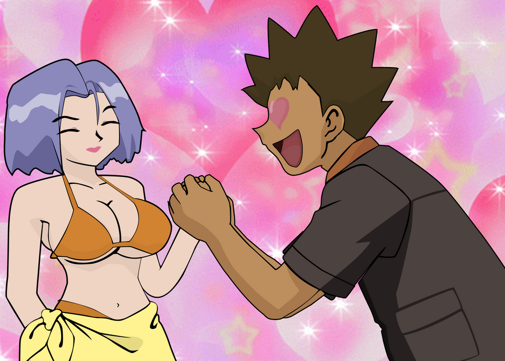 Brock x James Art Print