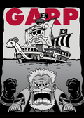 Garp Vintage Black and White Art Print