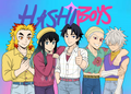 Hashi Boys Art Print