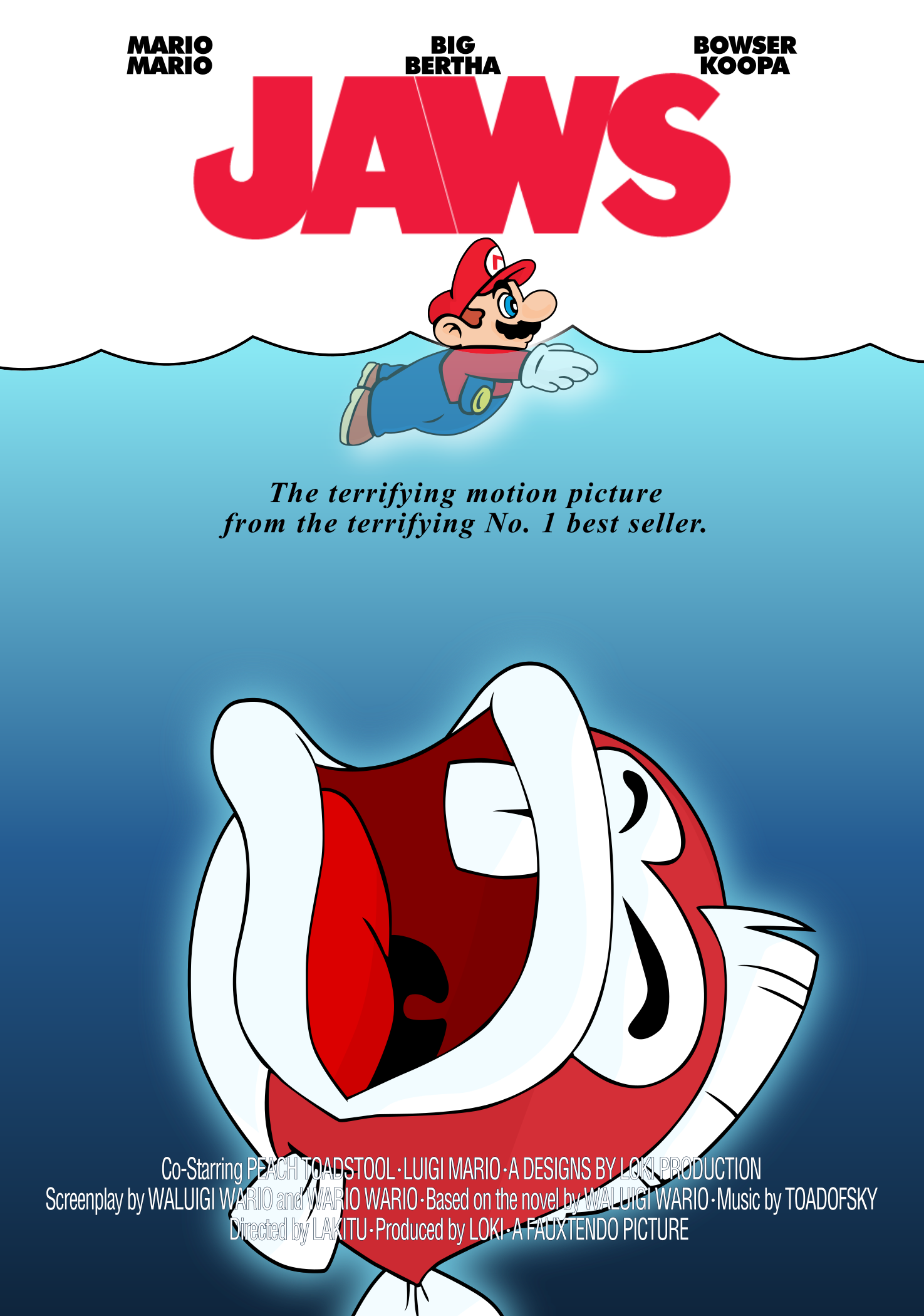 Jaws Art Print