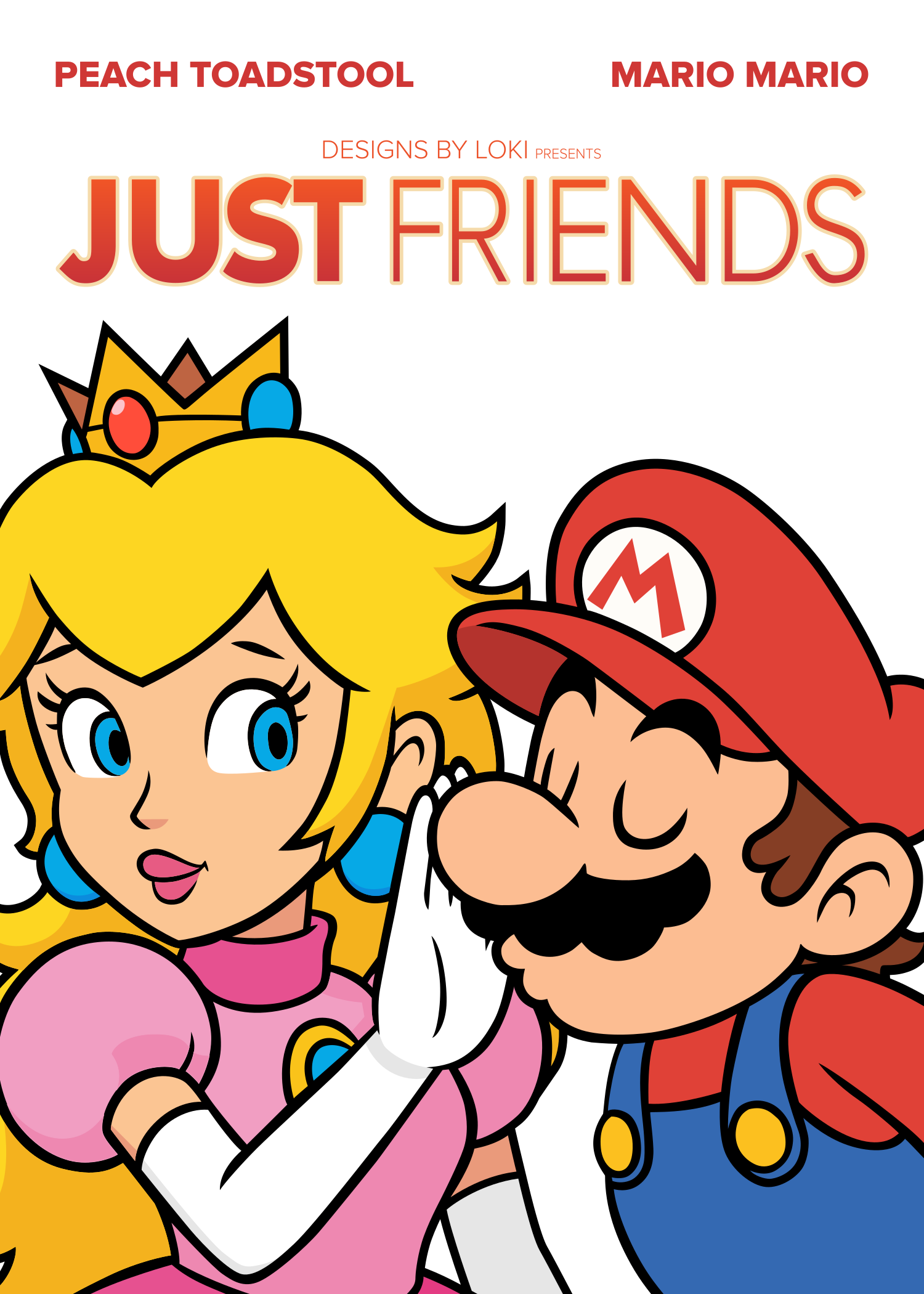 Just Friends Art Print