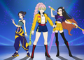 K-Pop Demon Slayers Huntr/x Art Print