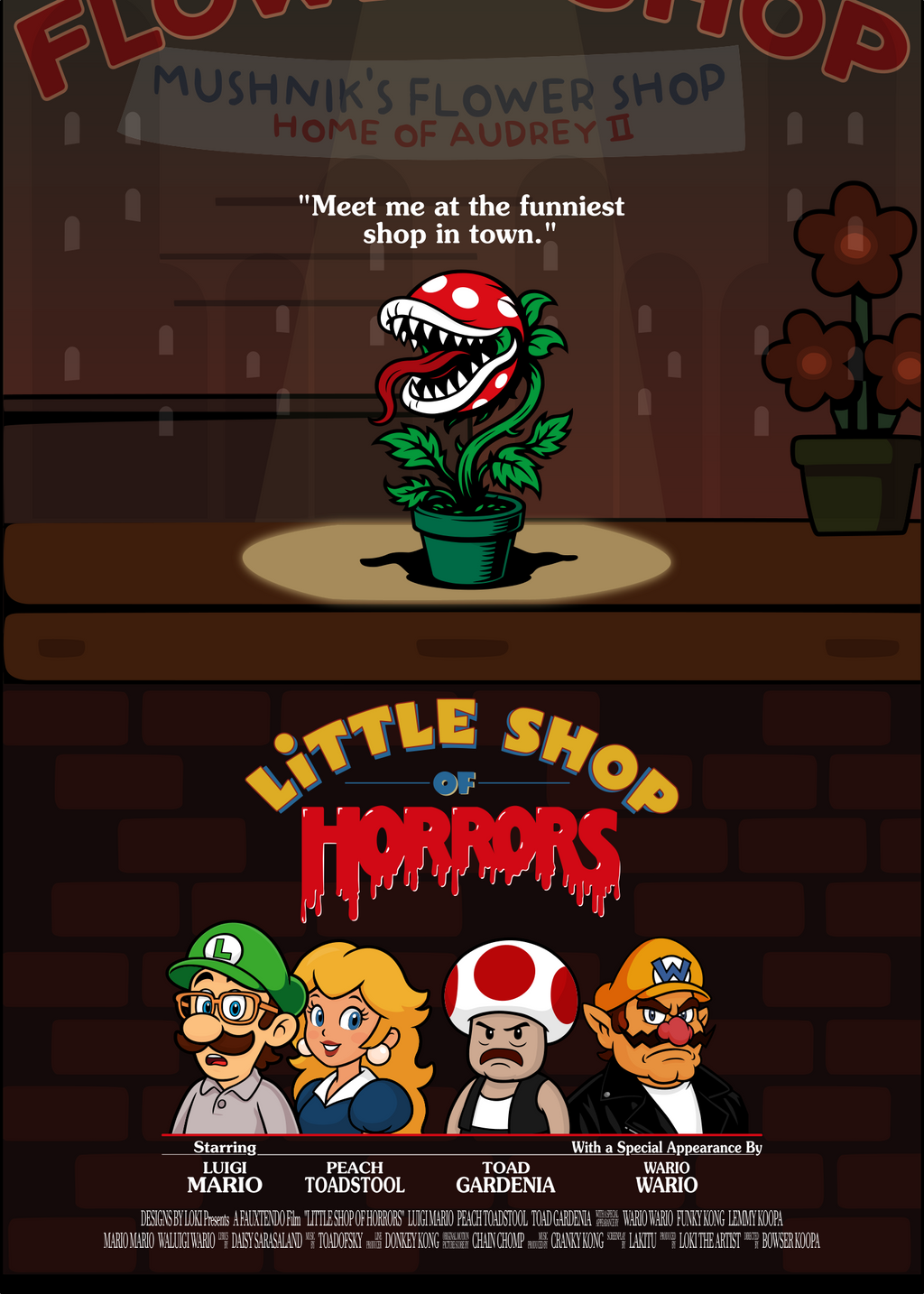 Little Shop of Horrors Movie Poster Art Print