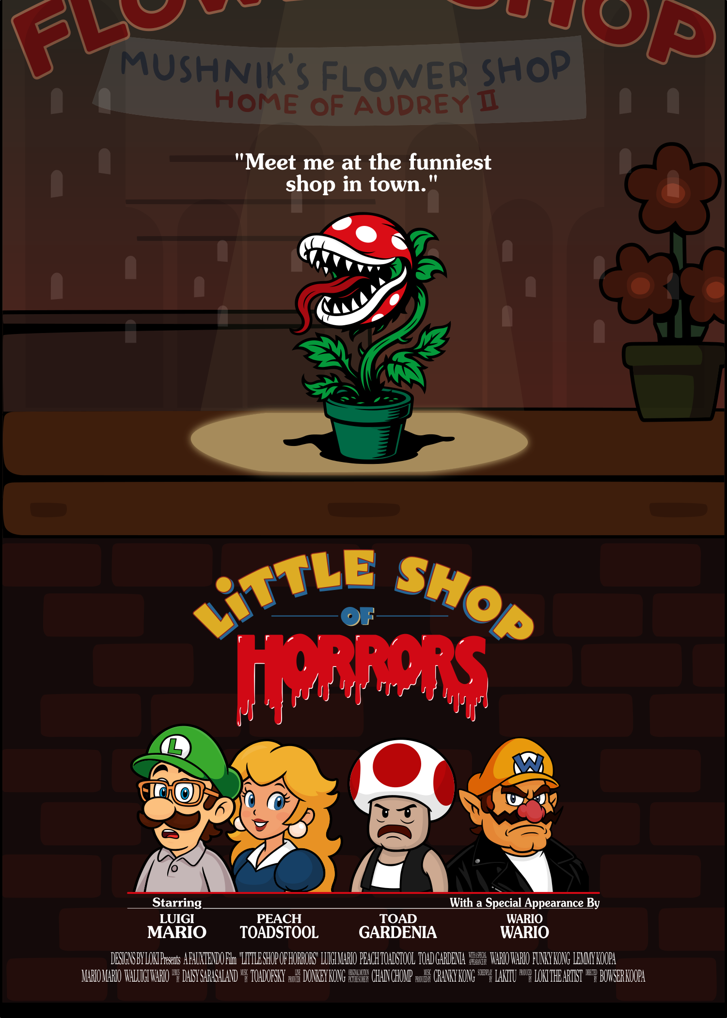 Little Shop of Horrors Movie Poster Art Print