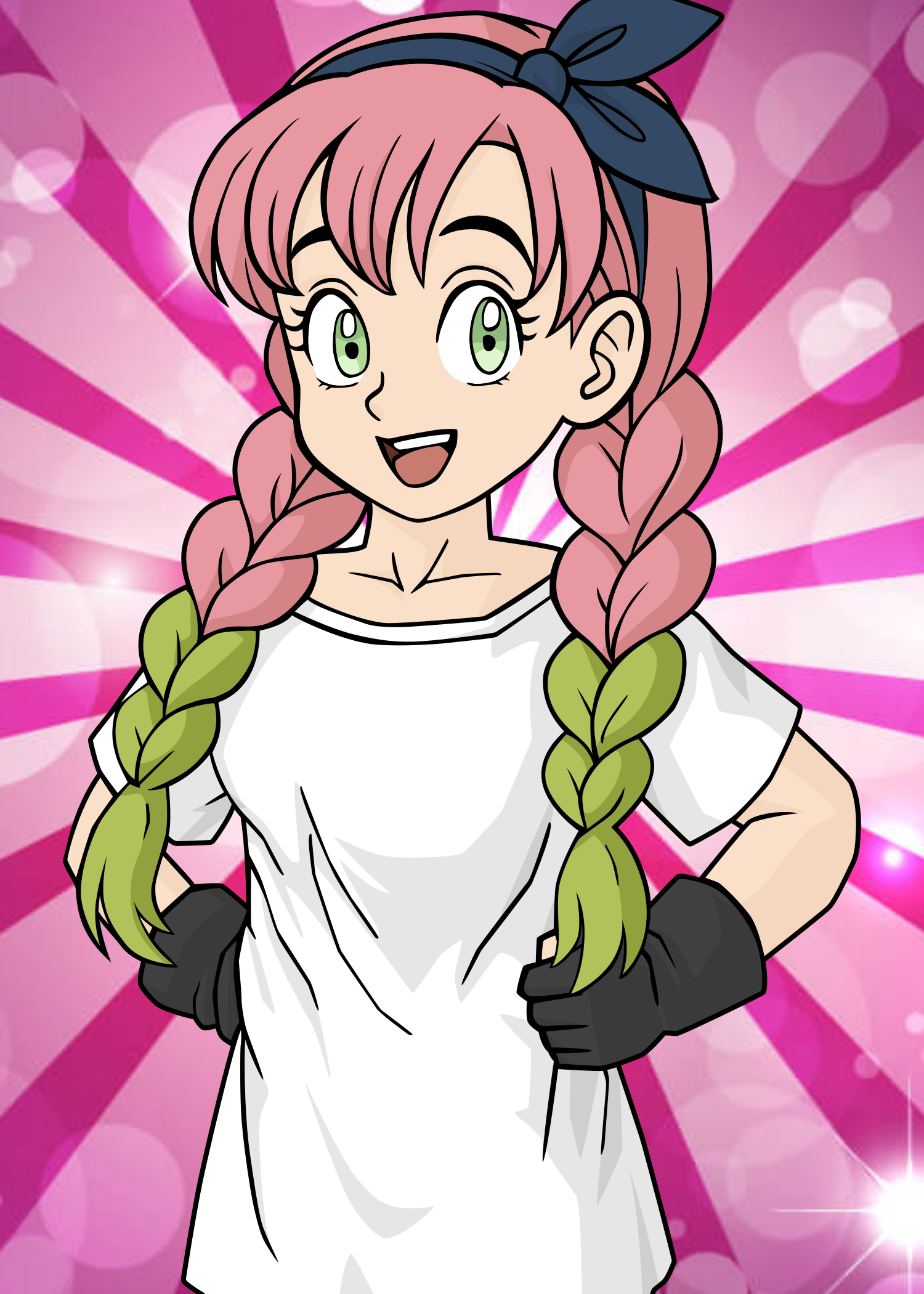 Dragon Ball x Mitsuri Art Print