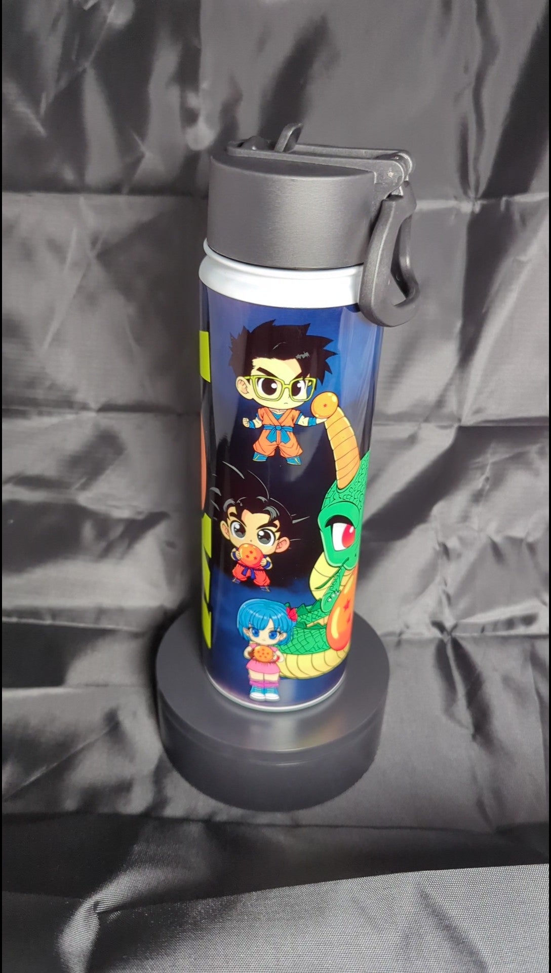 22 Oz customizable water bottle inspired by Dragon Ball