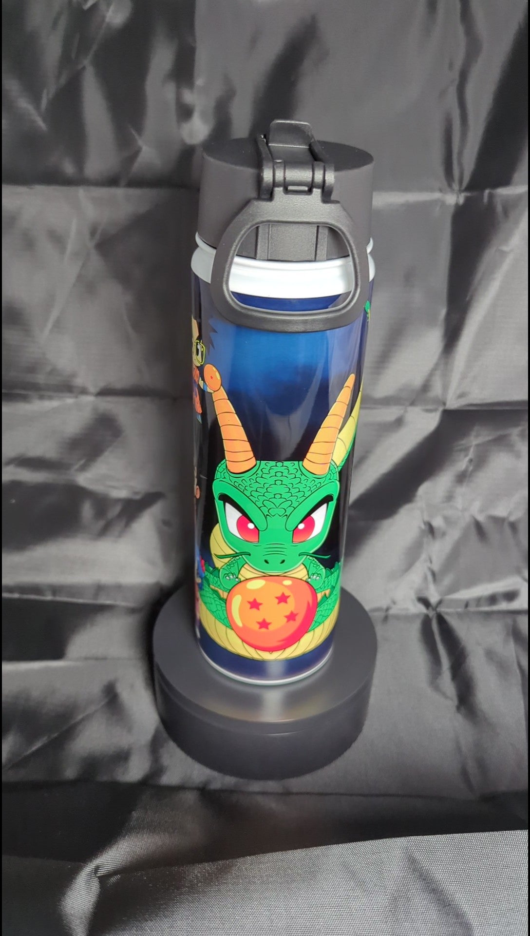 22 Oz customizable water bottle inspired by Dragon Ball