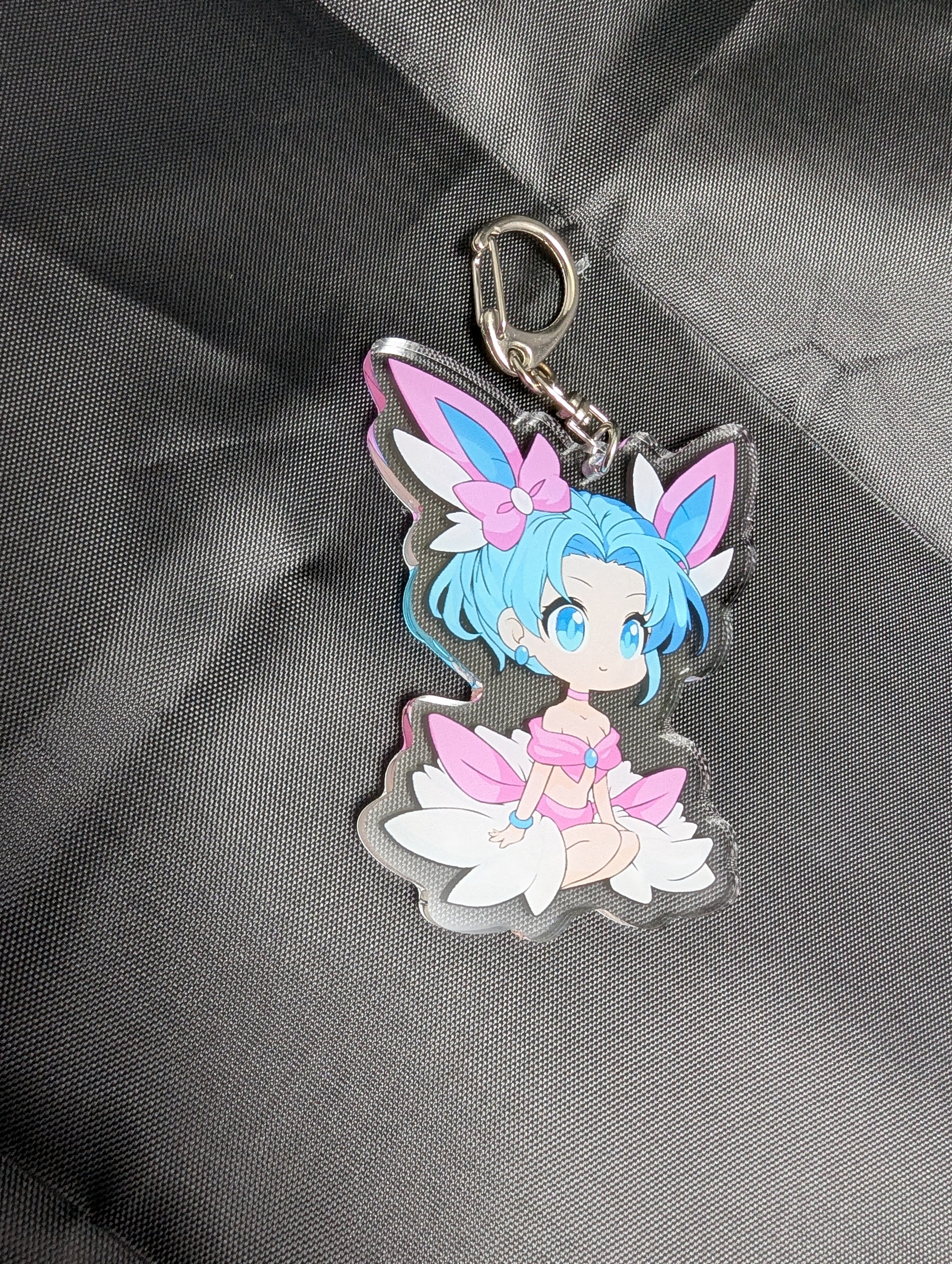 Chibi Pokemon x Dragon Ball Inspired Keychains