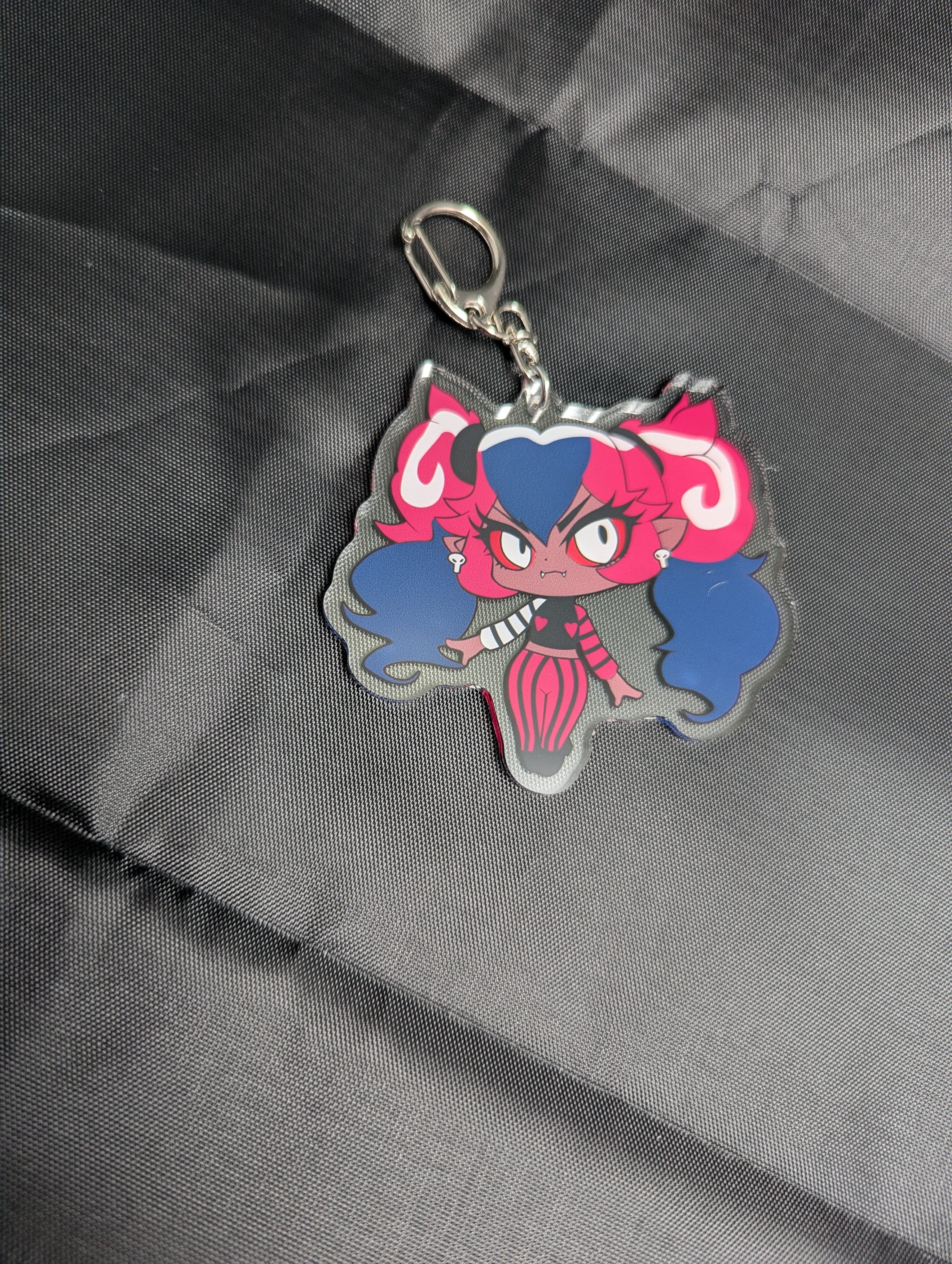 Chibi Hazbin Hotel inspired Keychains