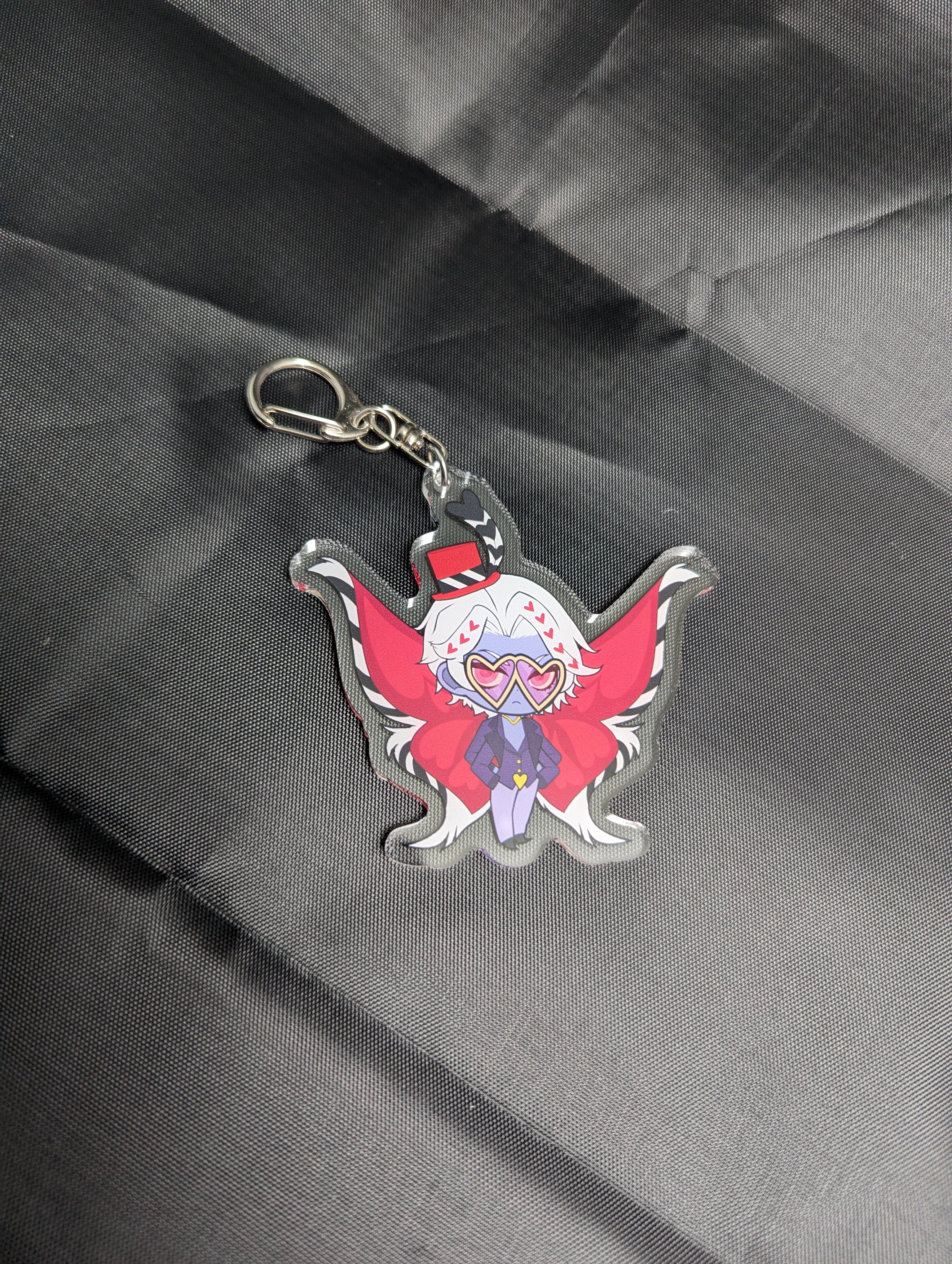 Chibi Hazbin Hotel inspired Keychains