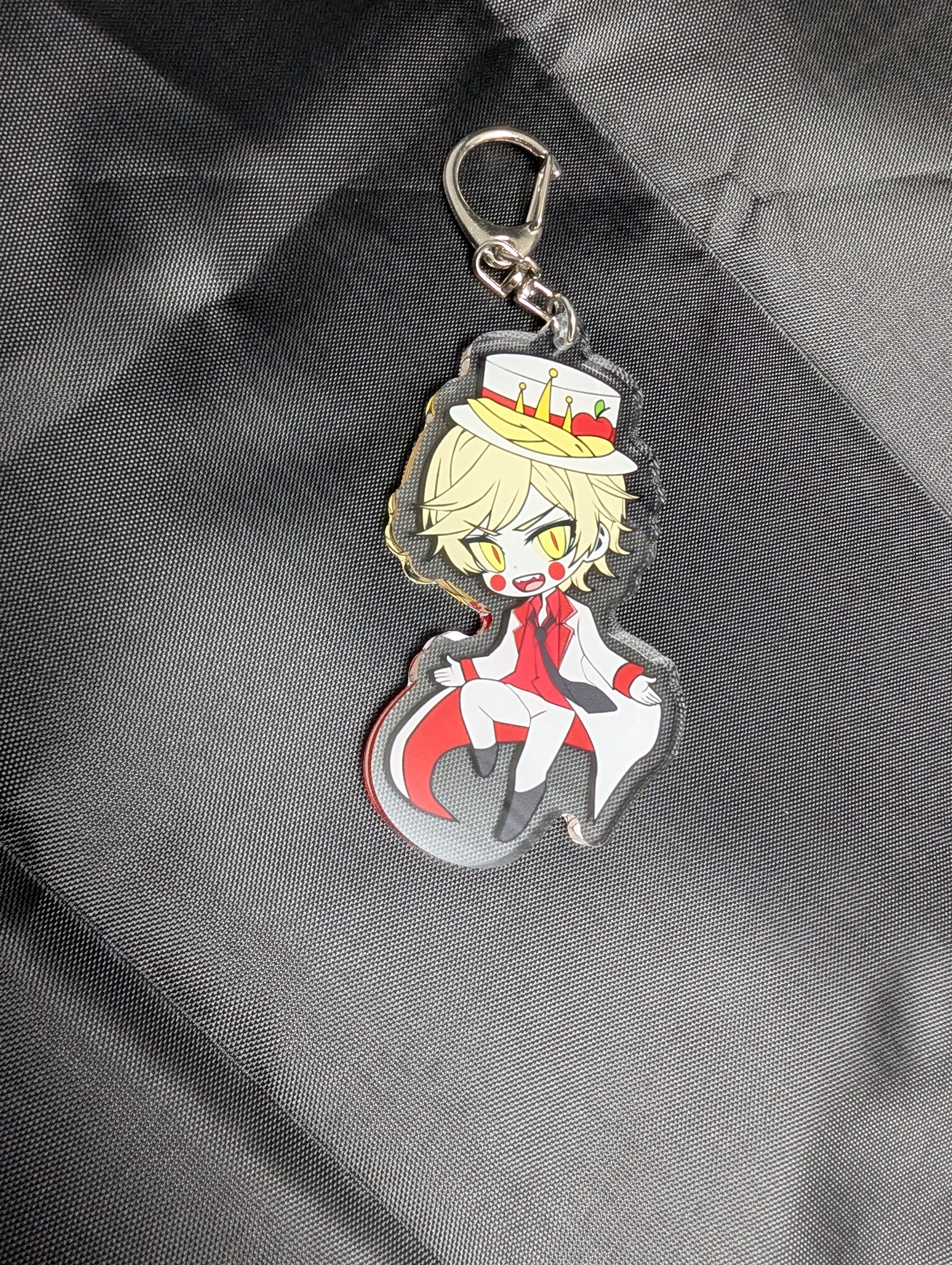 Chibi Hazbin Hotel inspired Keychains