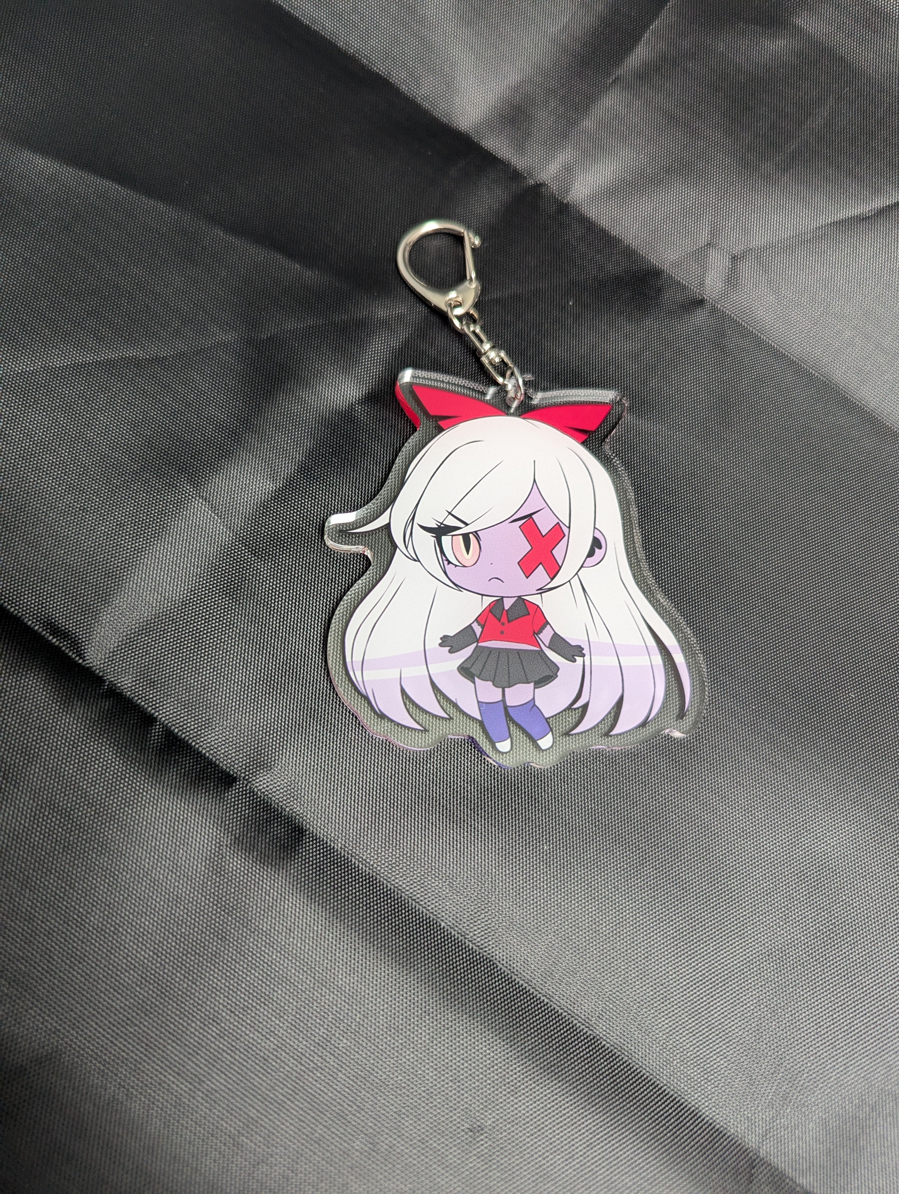Chibi Hazbin Hotel inspired Keychains