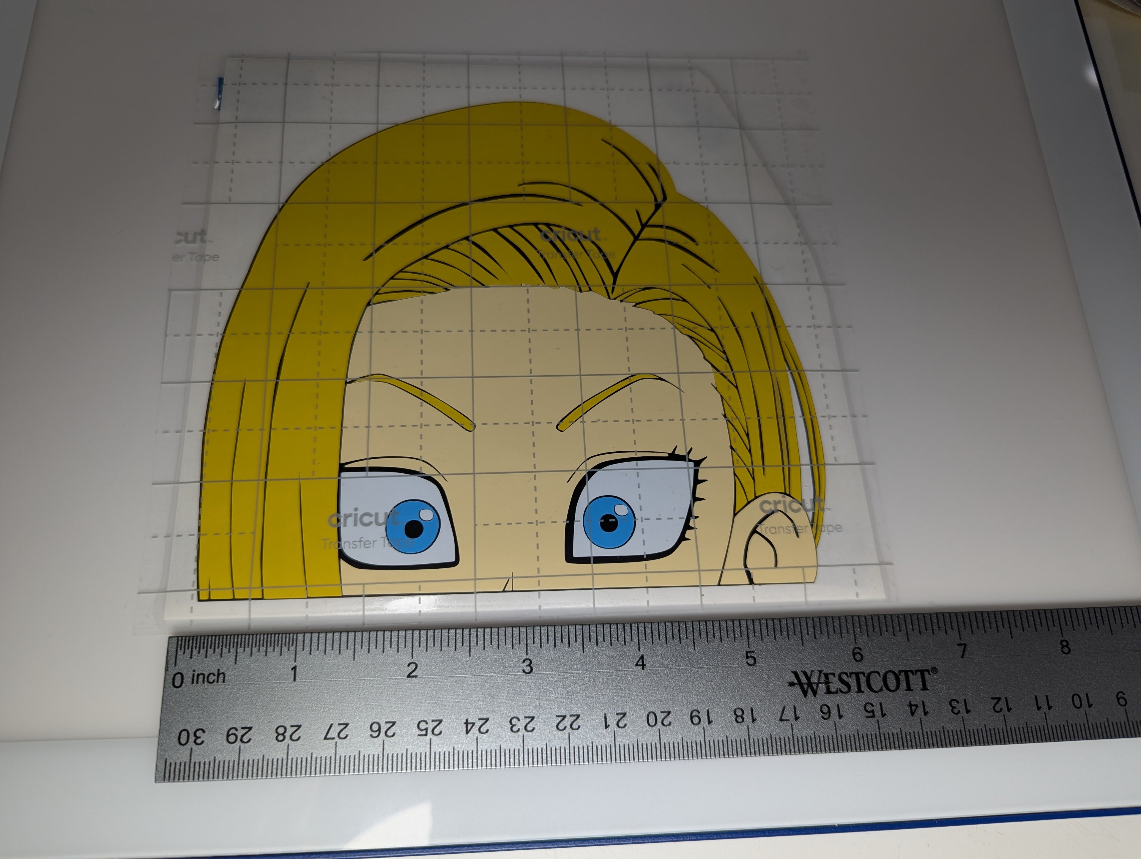 Dragon Ball Daima Android 18 Decal