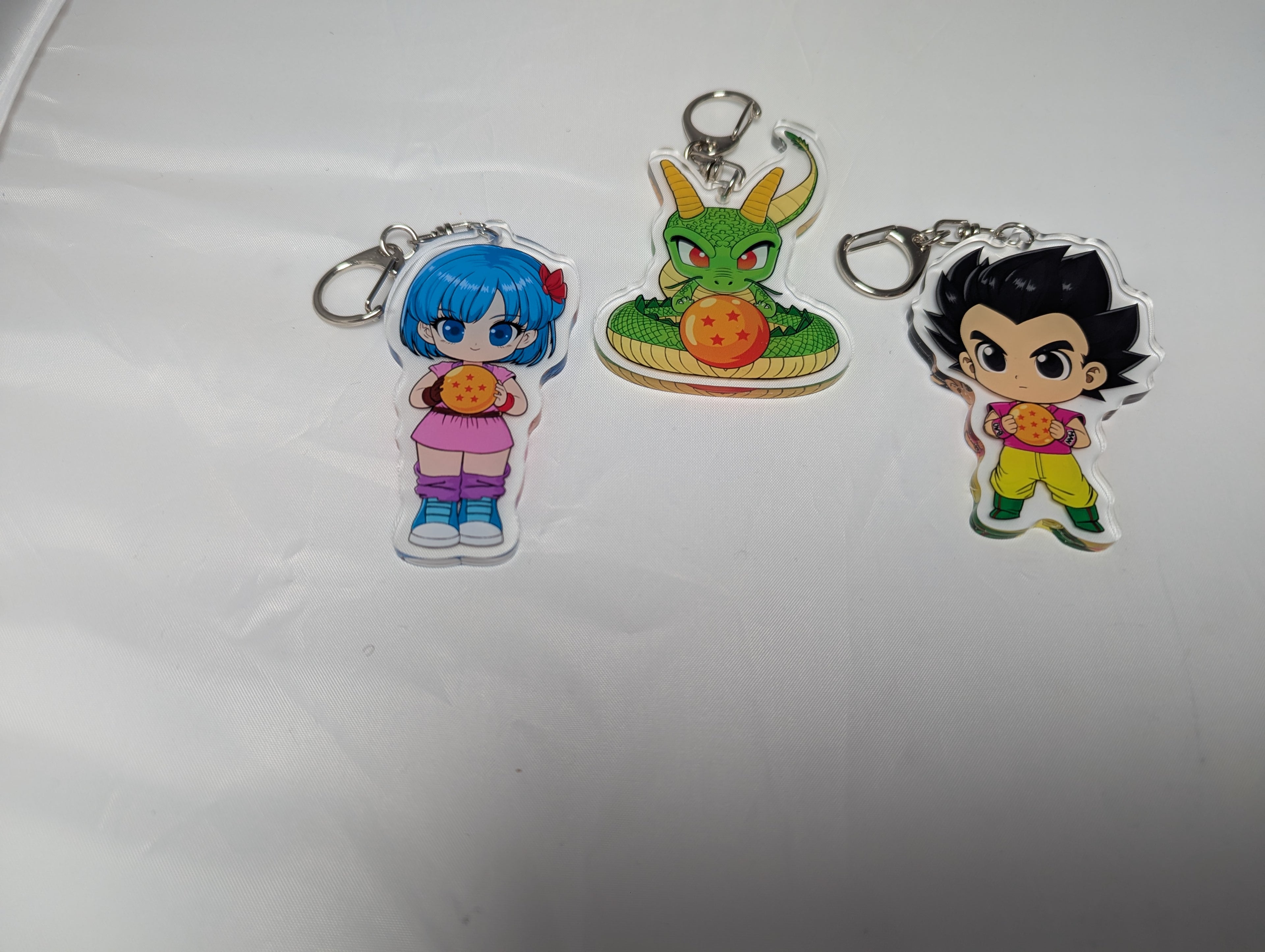 Chibi Dragon Ball Inspired Keychains