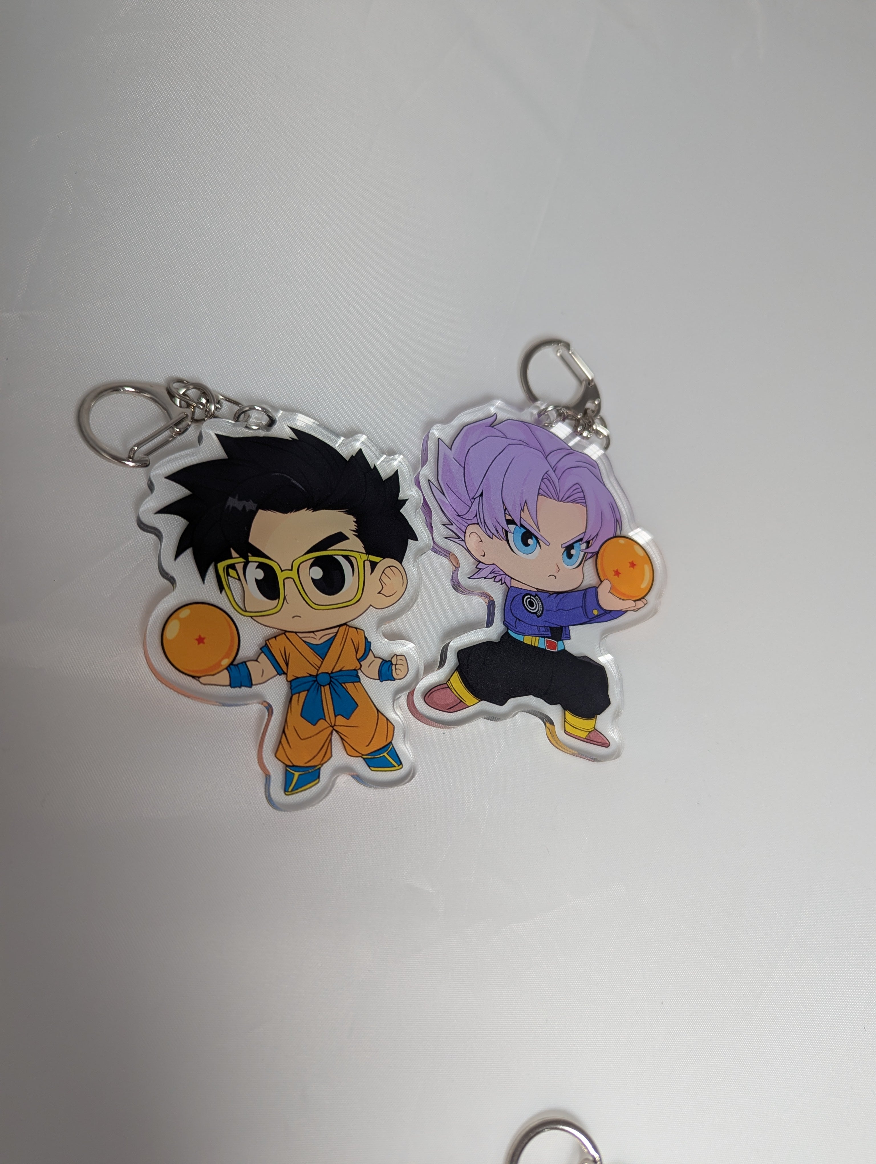 Chibi Dragon Ball Inspired Keychains