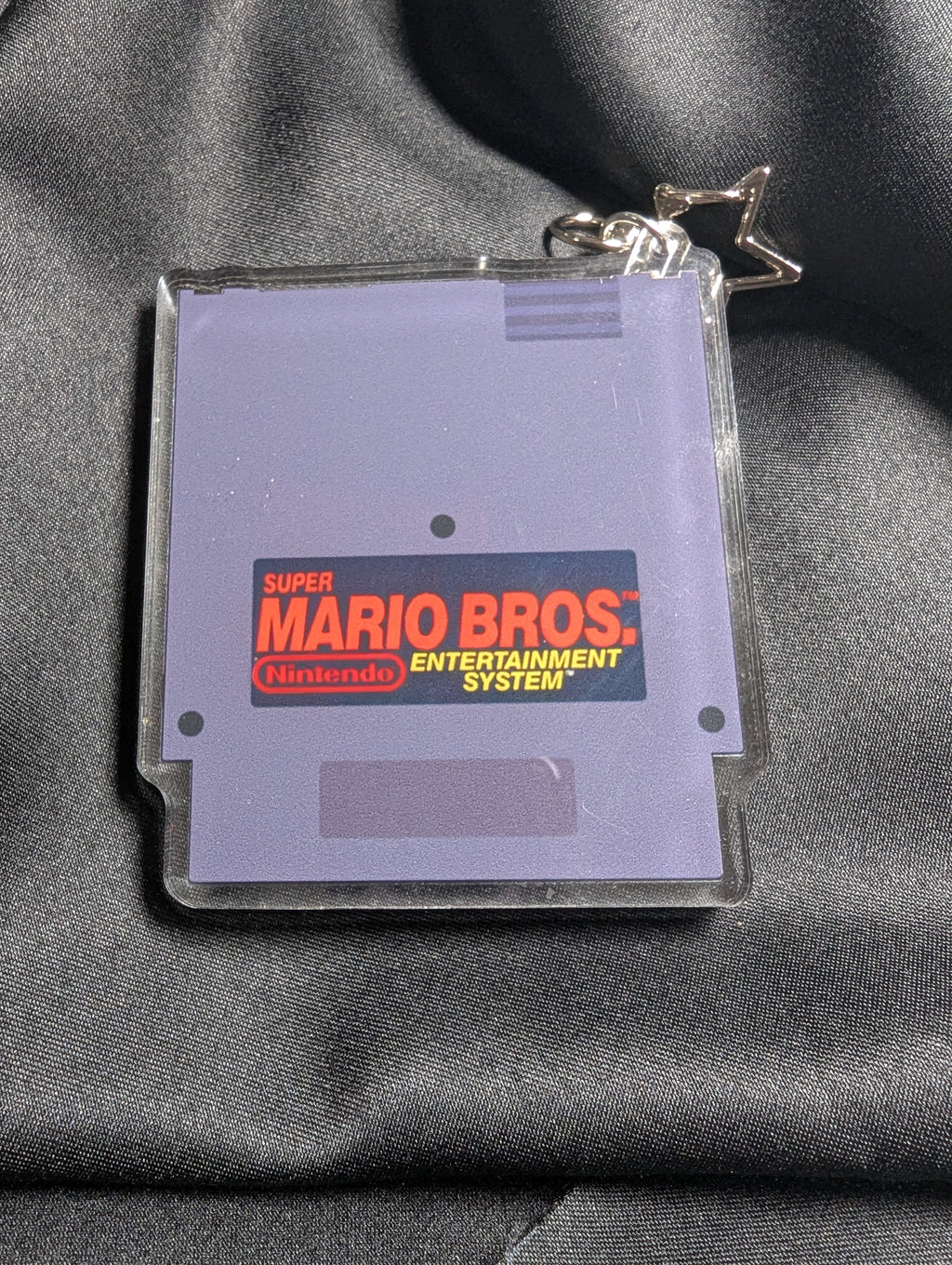 Nintendo NES Super Mario Bros Inspired Shaker Keychain