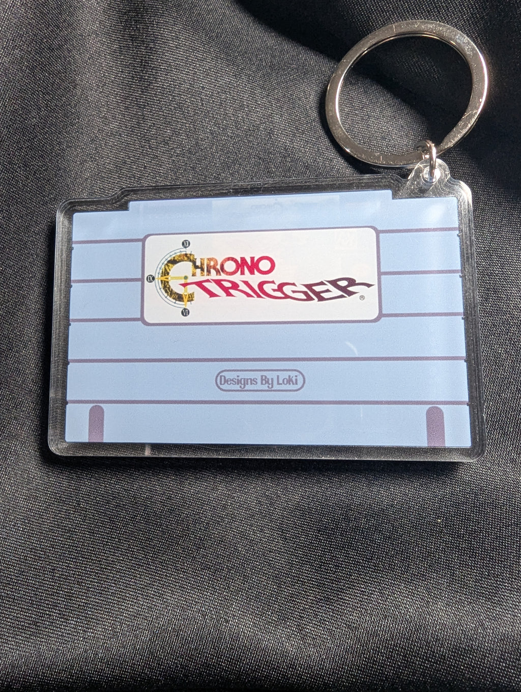 Nintendo SNES Chrono Trigger Inspired Shaker Keychain