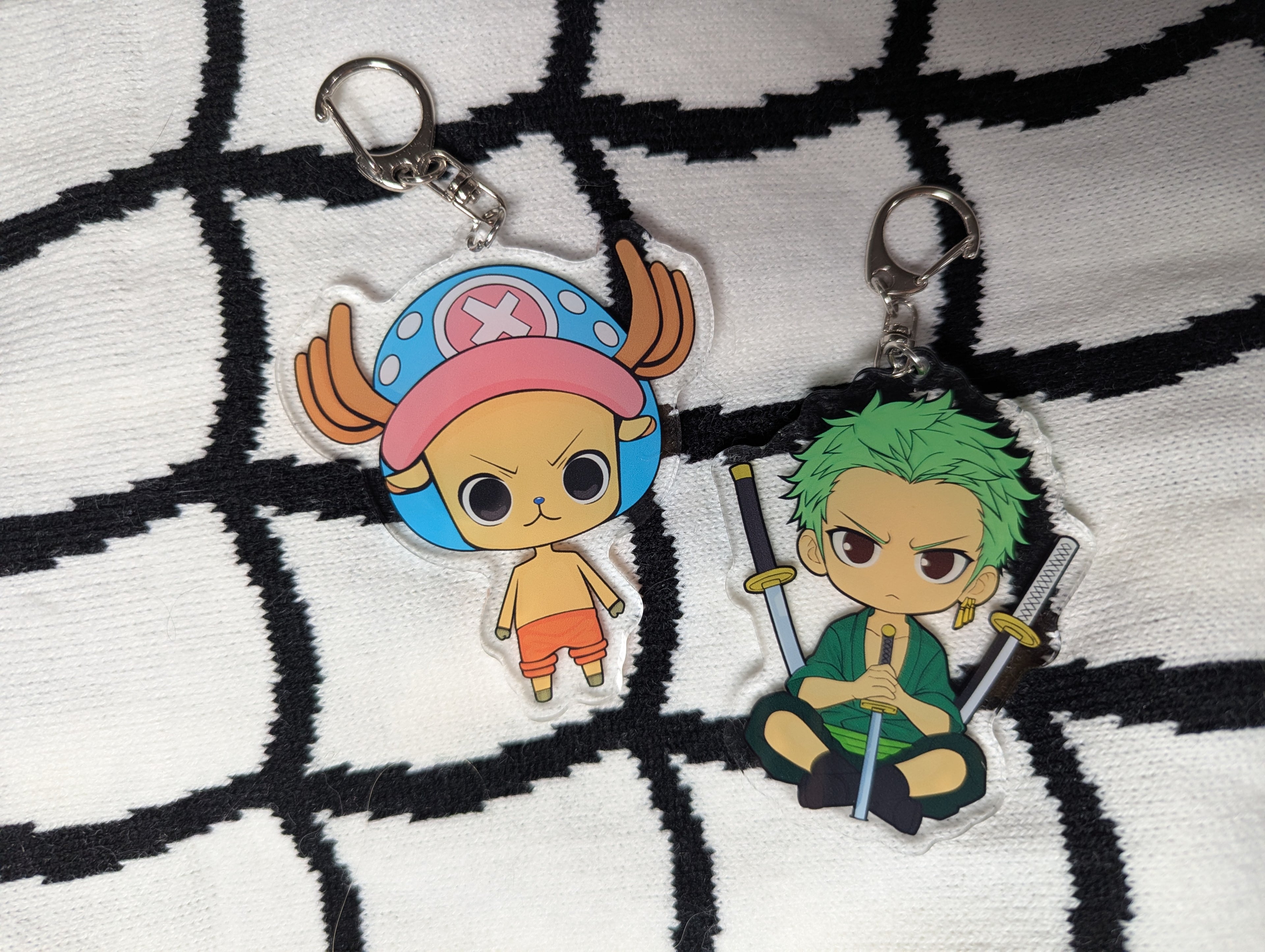 Chibi One Piece Inspired Keychains