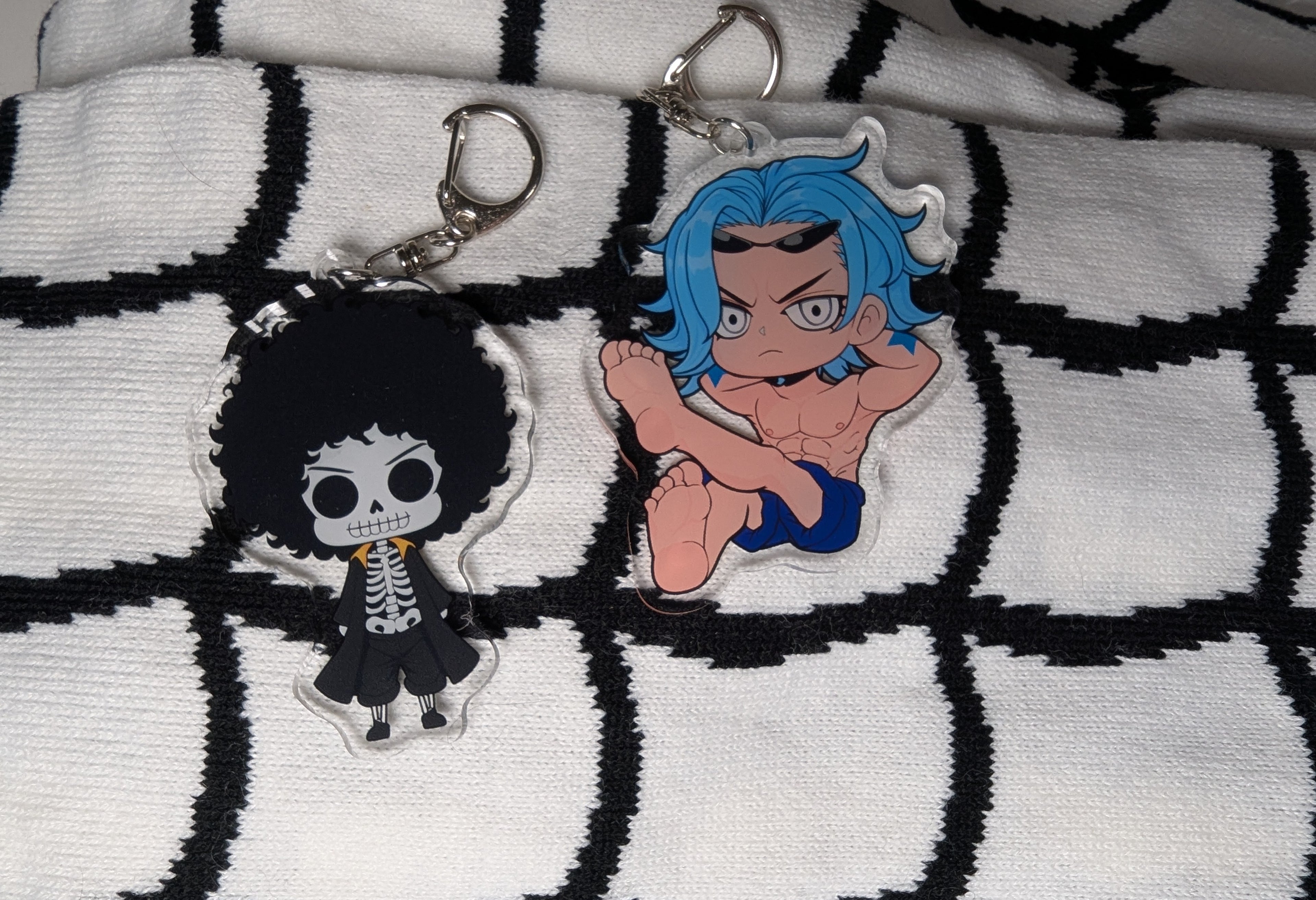 Chibi One Piece Inspired Keychains
