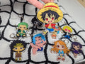 Chibi One Piece Inspired Keychains