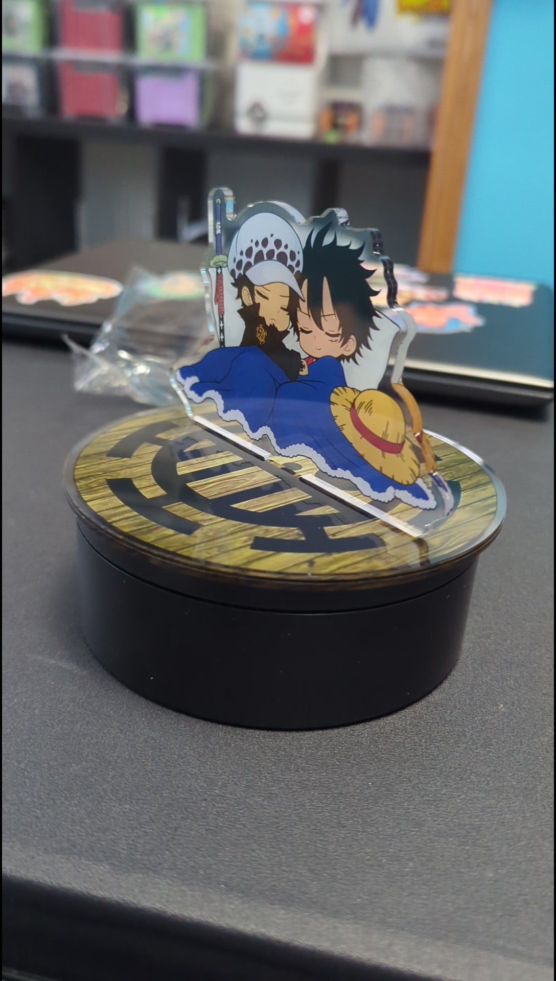 Traffy x Luffy One Piece Inspired Acrylic Standee