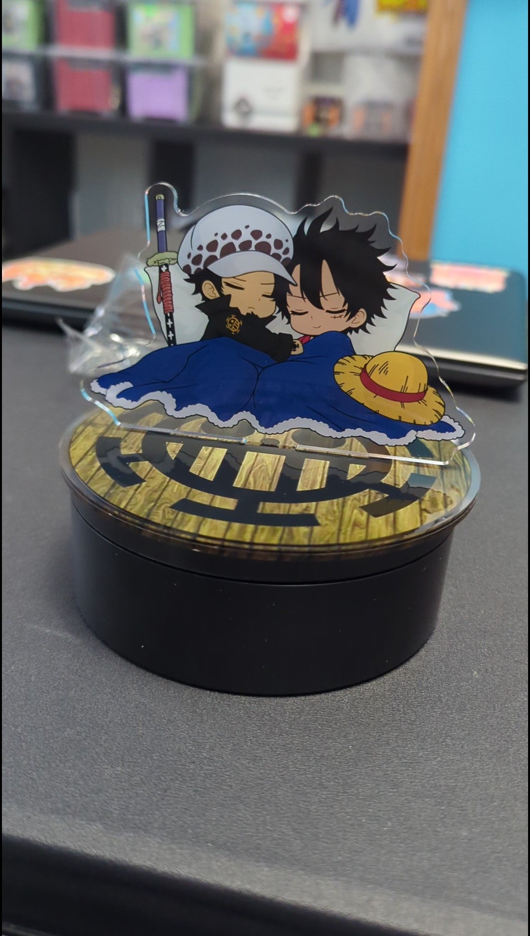 Traffy x Luffy One Piece Inspired Acrylic Standee