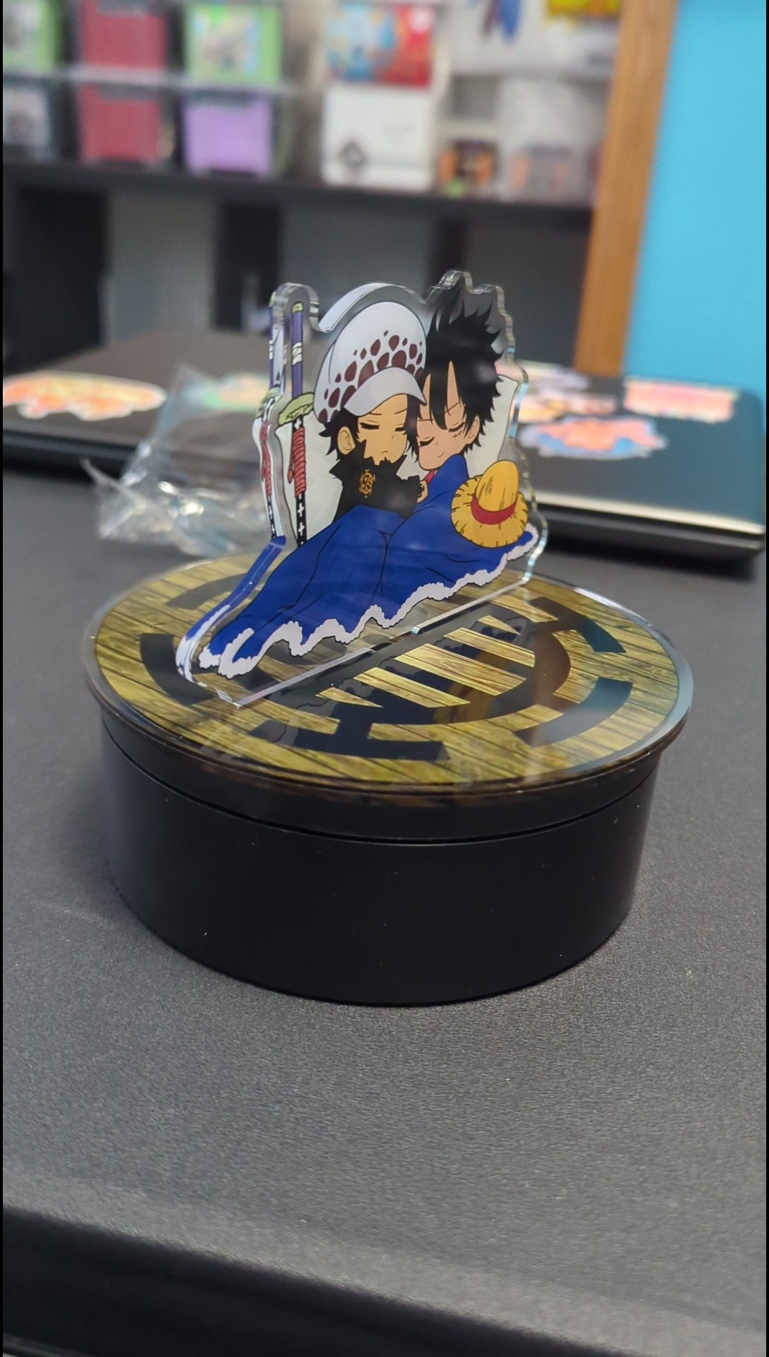 Traffy x Luffy One Piece Inspired Acrylic Standee